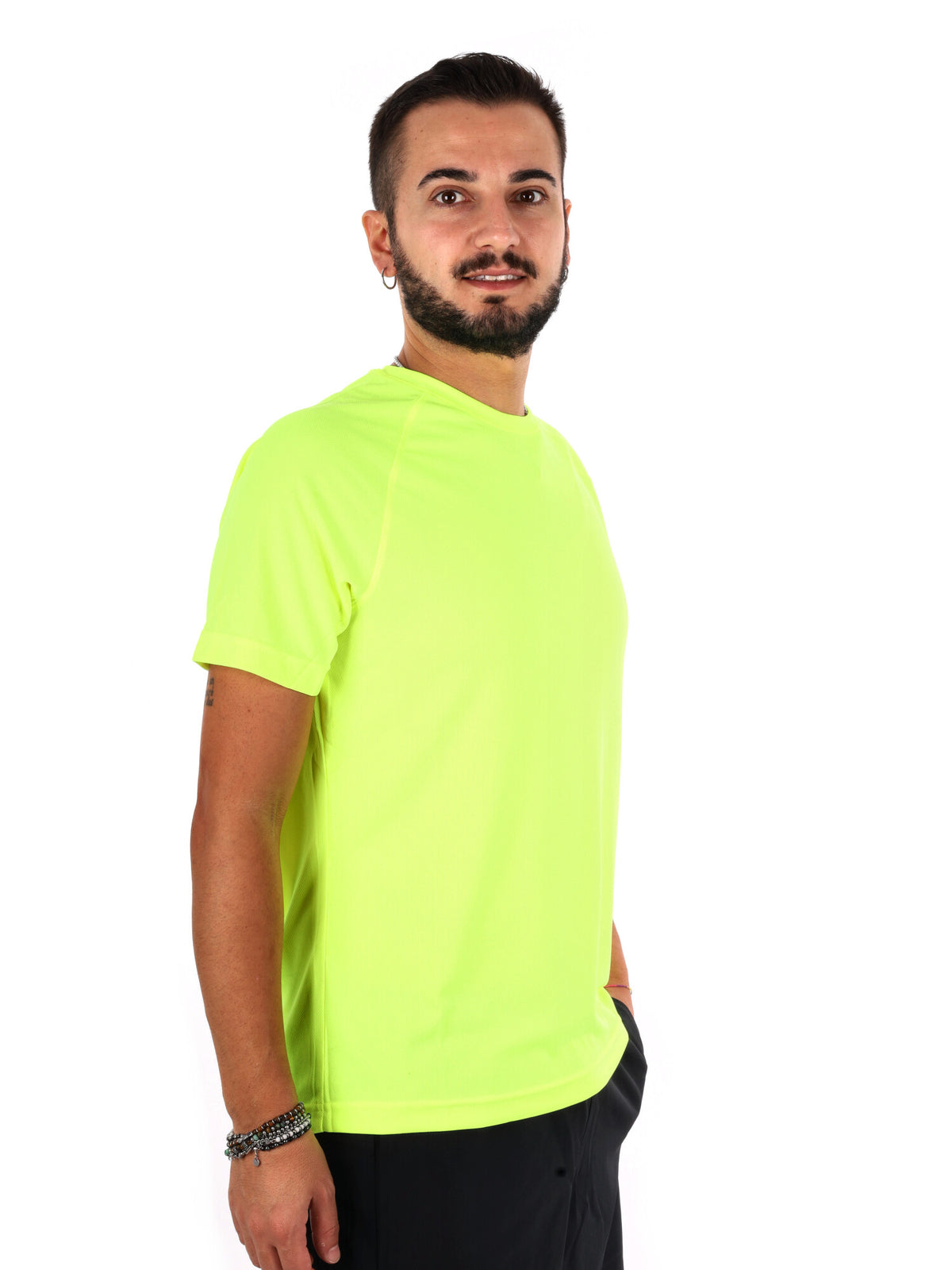 Energetics Martin II, t-shirt da uomo gialla