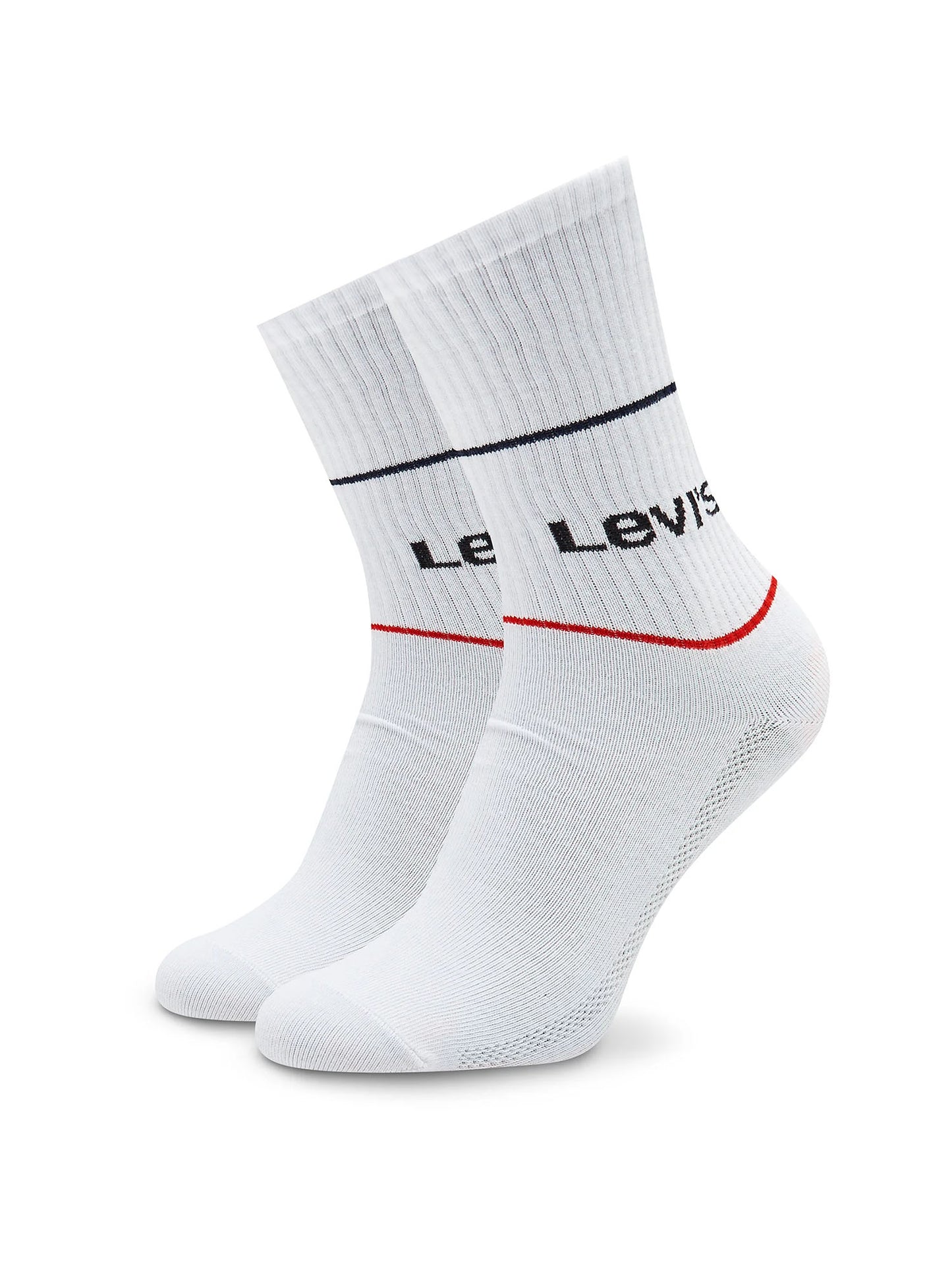 CALZE SET 2 PAIA LEVI'S UOMO BIANCO