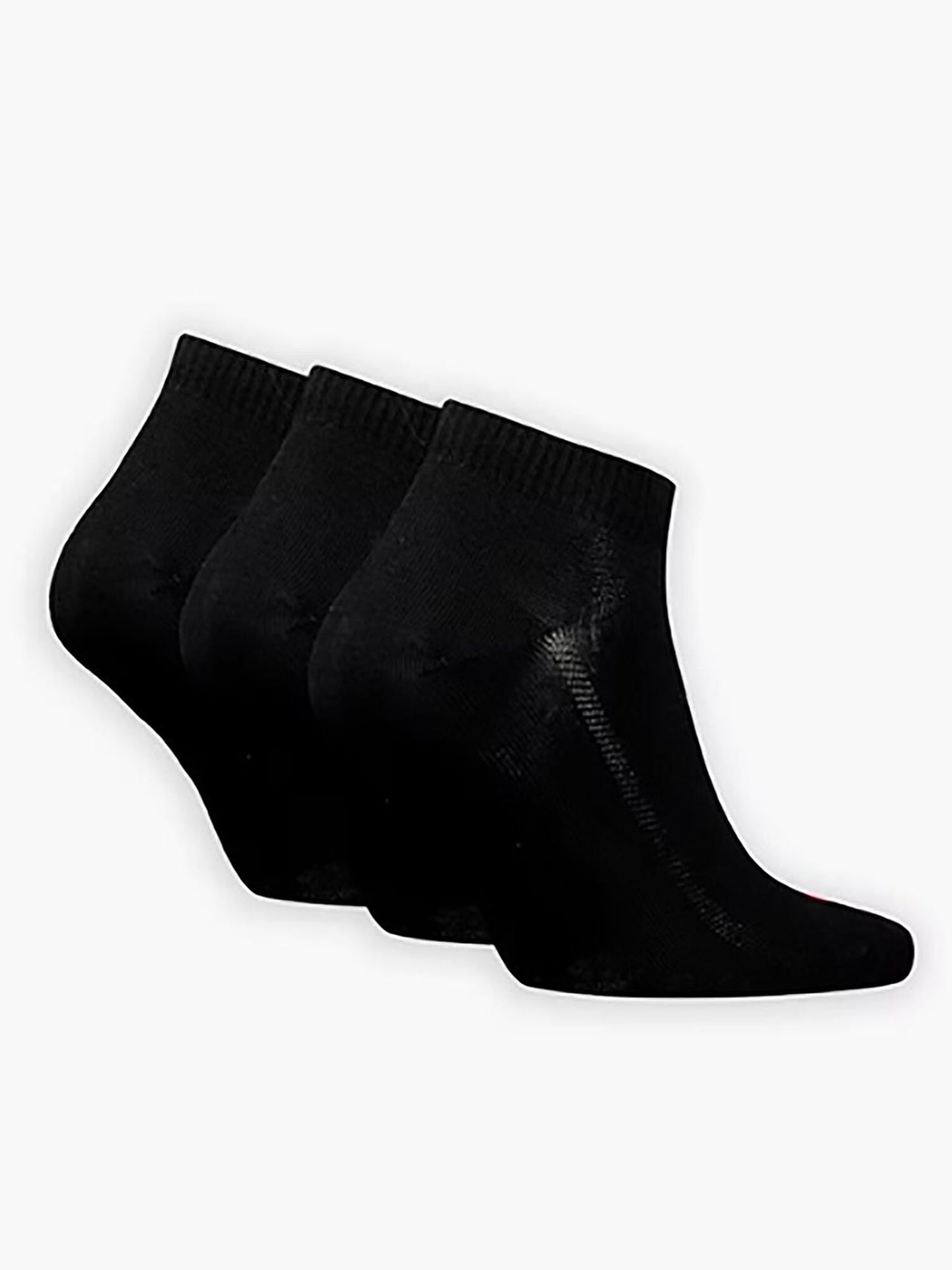 CALZE 3 PAIA LOW CUT BATWING LEVI'S UOMO NERO