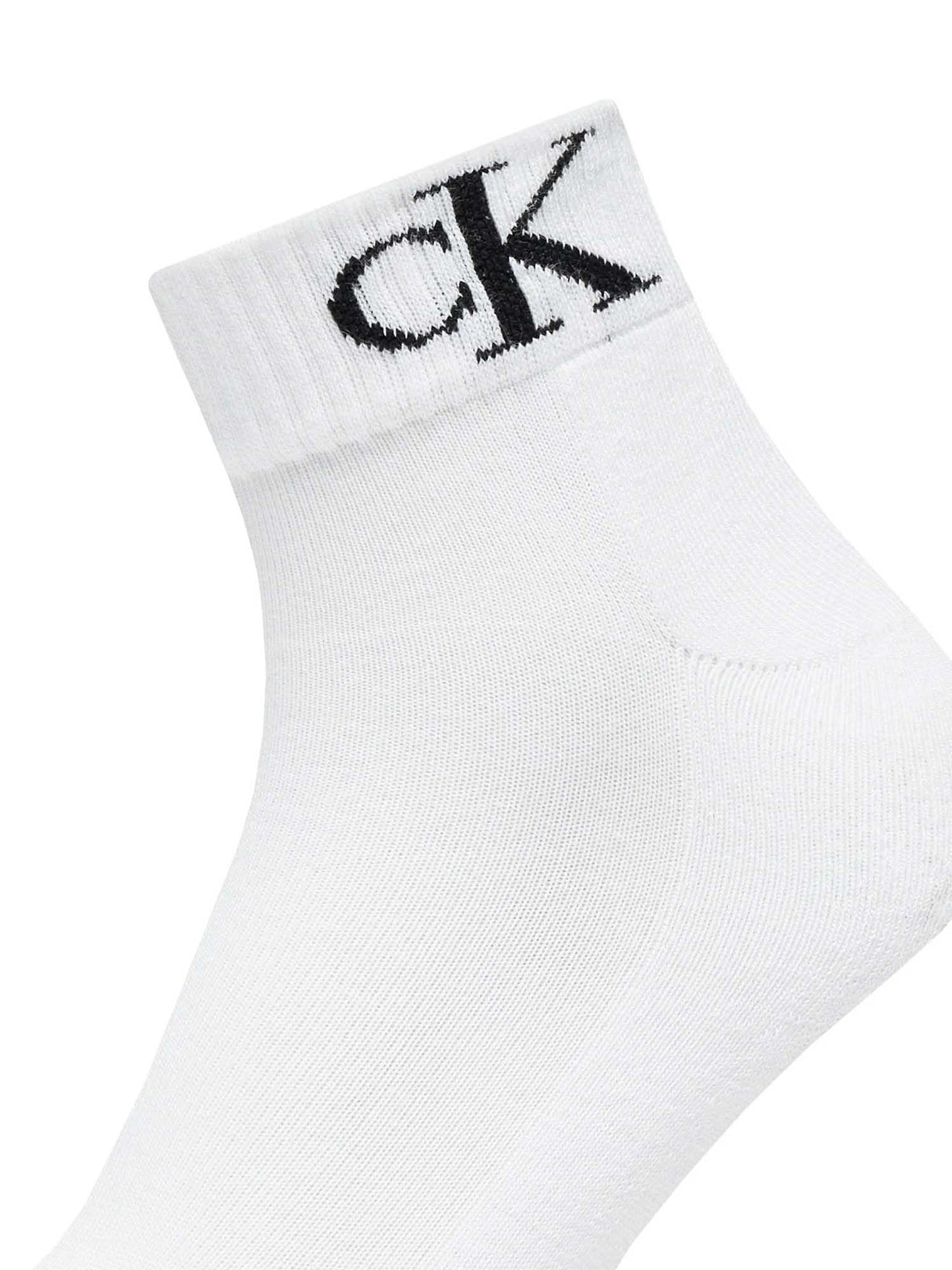Set da 2 paia di calzini bianchi Calvin Klein Jeans da uomo