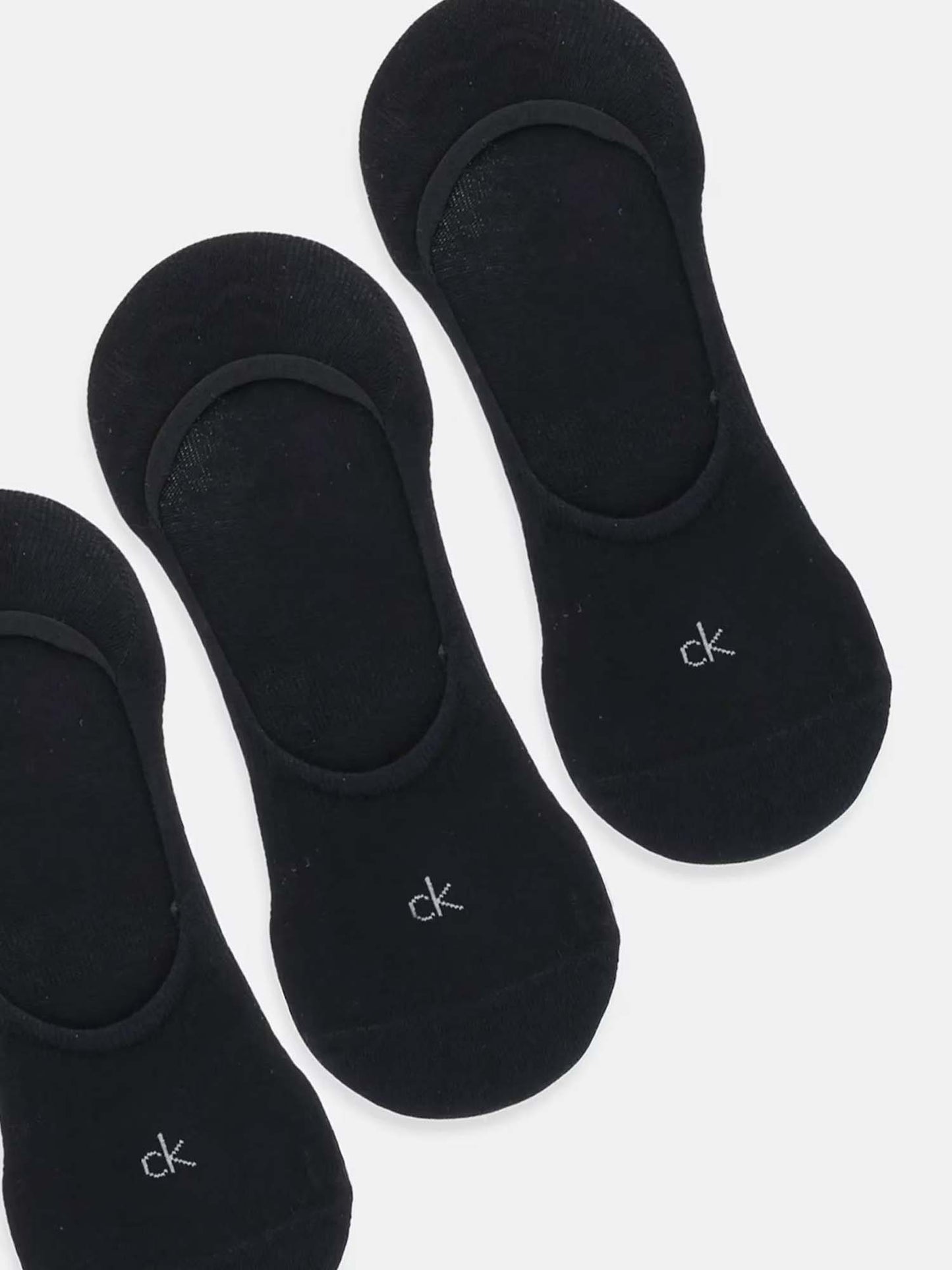 Set da 3 paia di calzini corti neri da uomo Calvin Klein Jeans