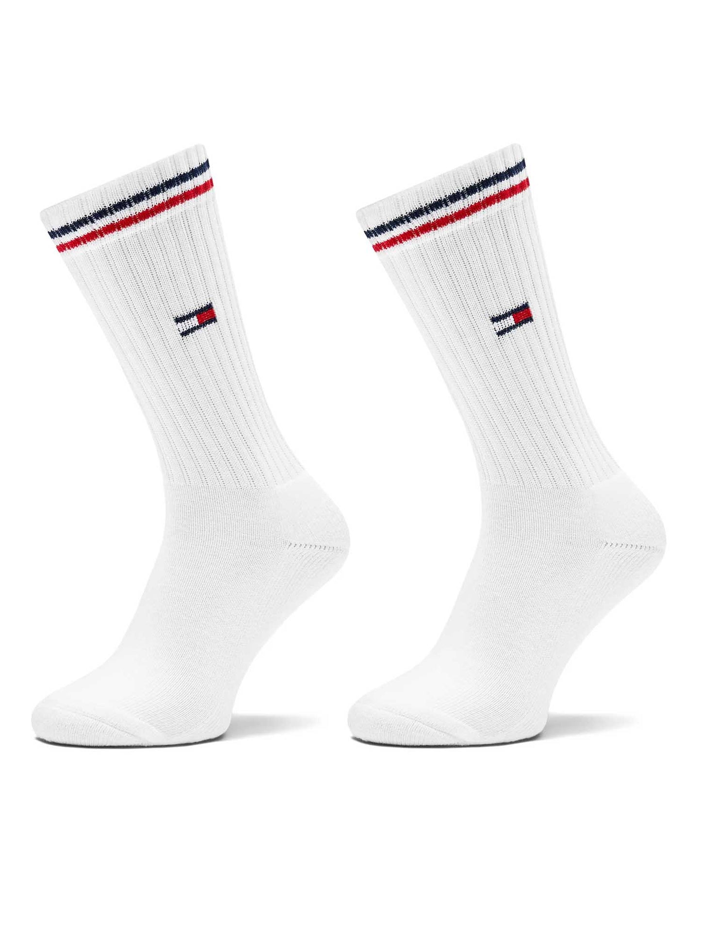Tommy Jeans Sock, calzini unisex bianchi iconici e confortevoli