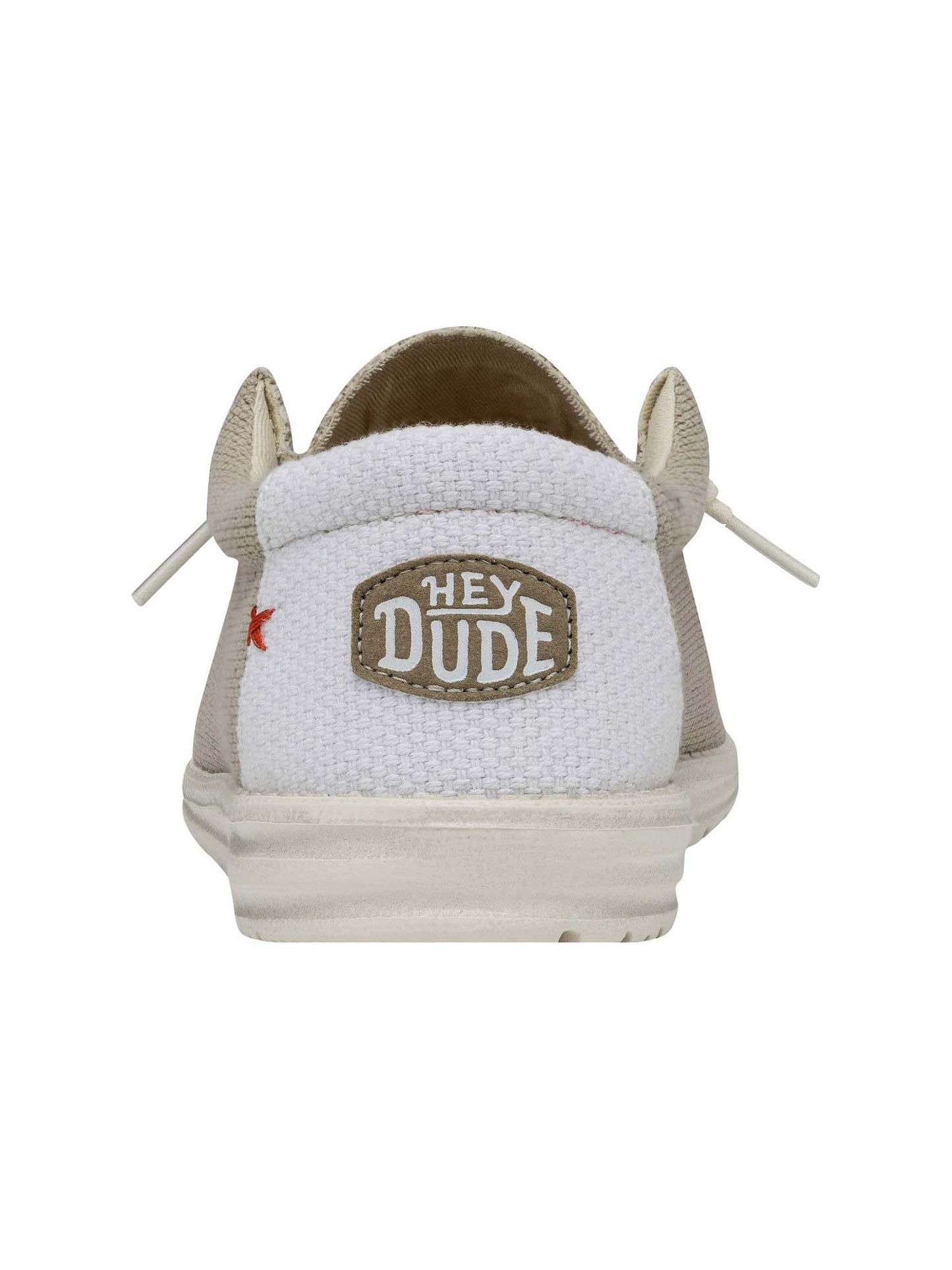 Hey Dude Wally Braided, slip on casual da uomo beige con cinturino