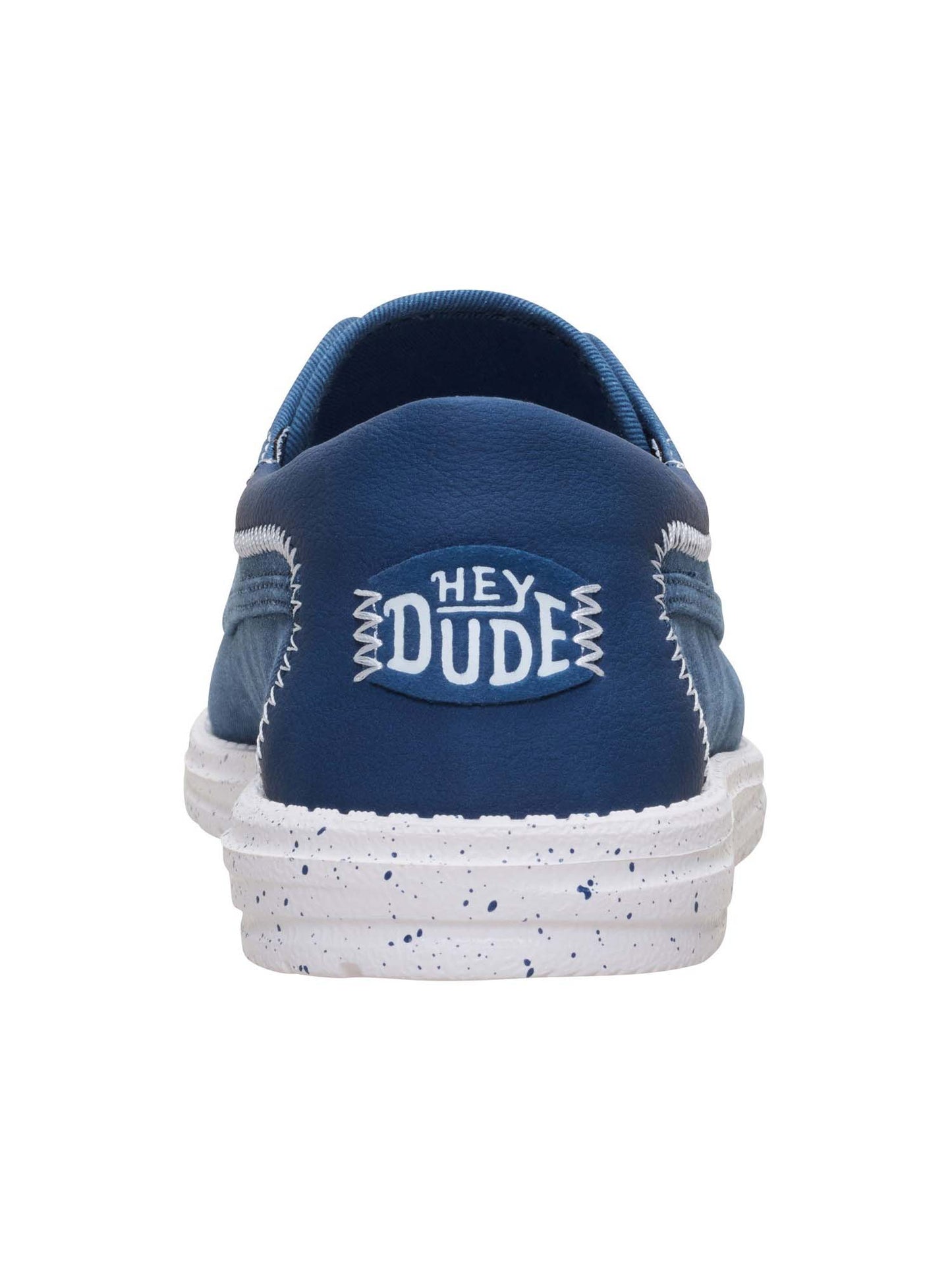 Hey Dude Wally Cru, slip on unisex adulto blu