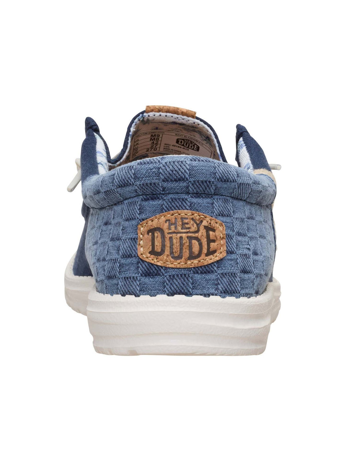 Hey Dude Wally Funk Summer Stitch, slip-on uomo blu casual
