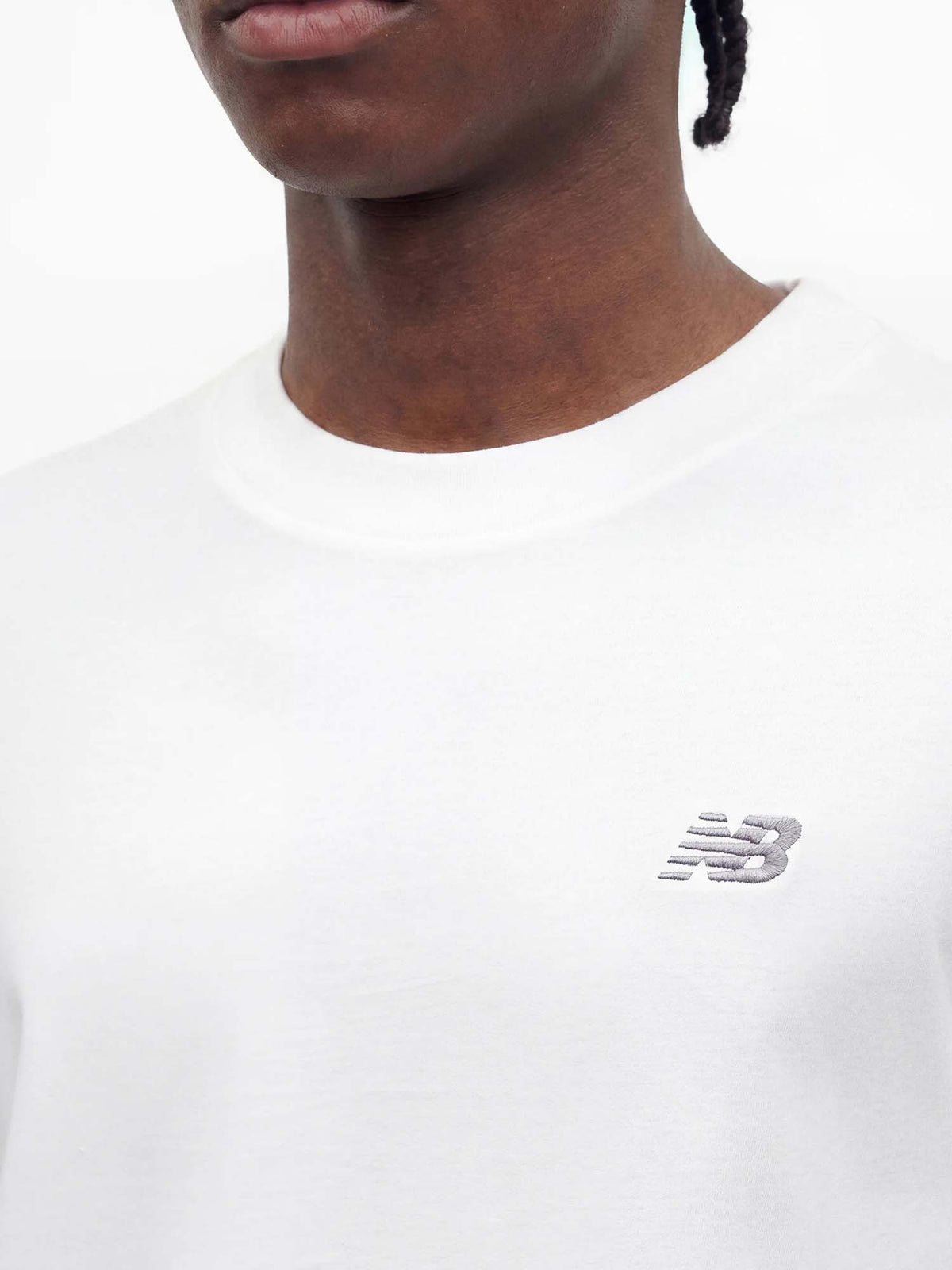New balance t-shirt da uomo bianco