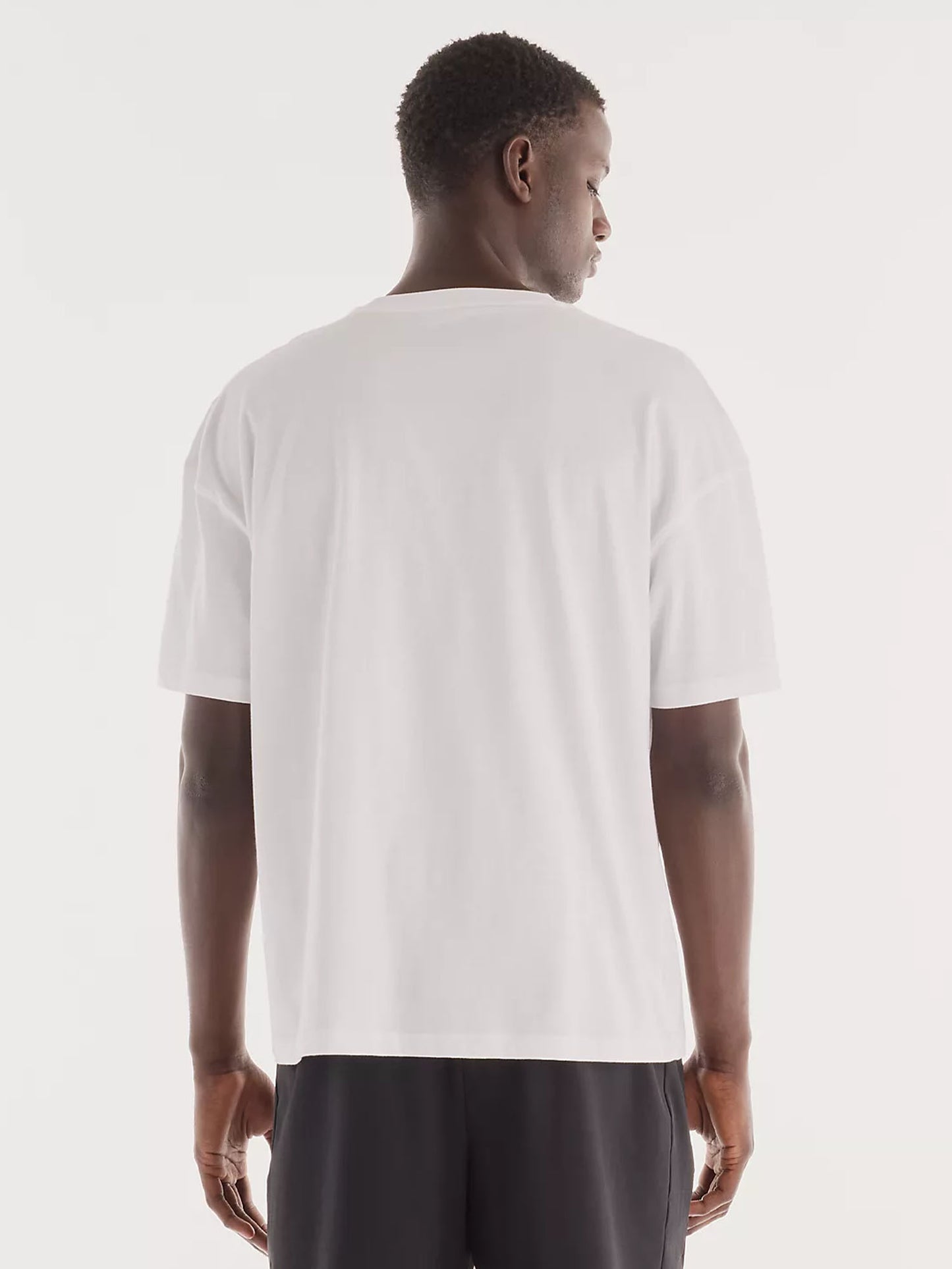 New Balance Trackside, t-shirt maniche corte da uomo bianca
