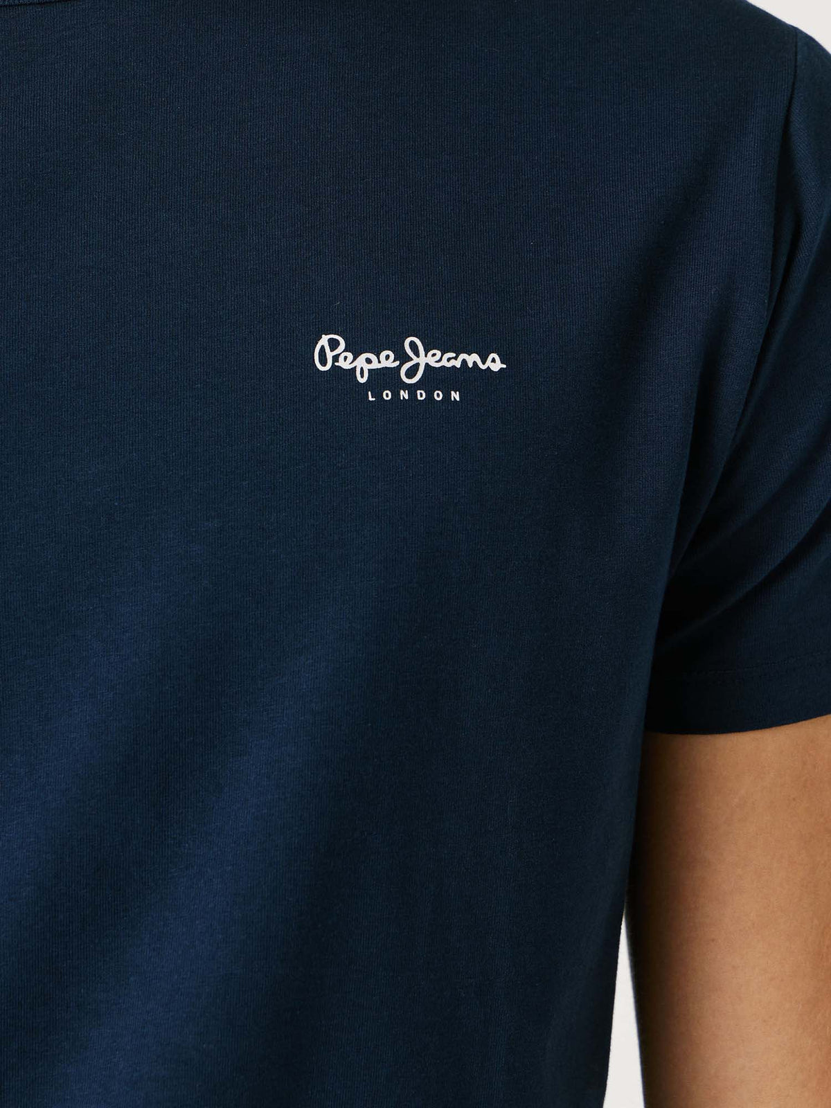 Pepe jeans original t-shirt da uomo blu