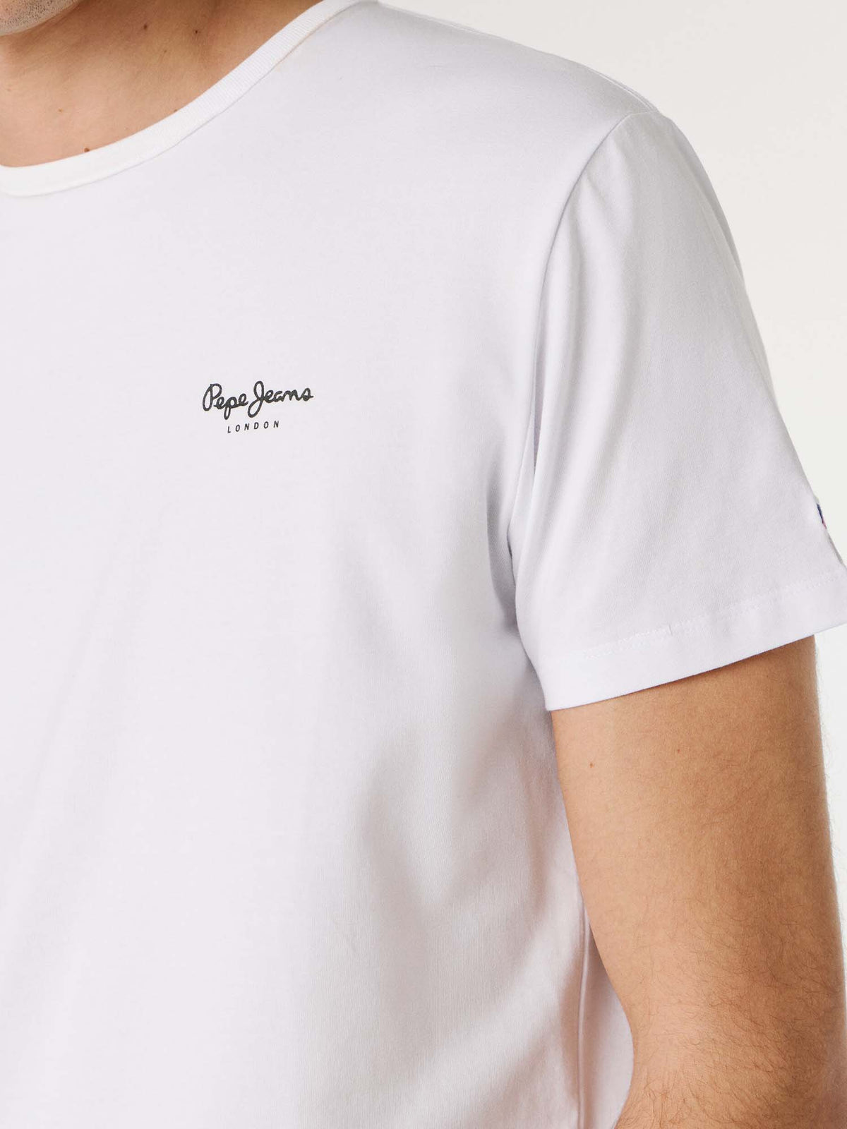Pepe jeans original t-shirt da uomo bianco