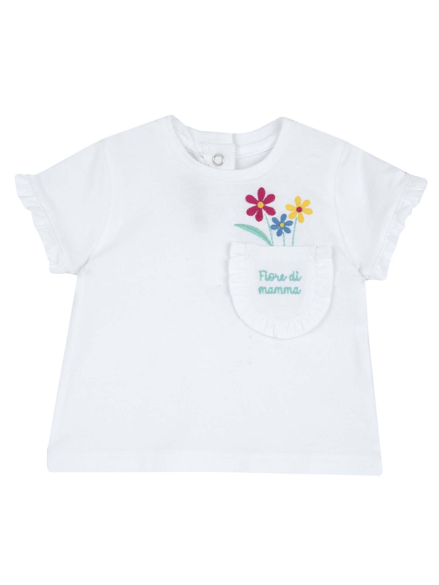 CHICCO T-SHIRT MM - BIANCO