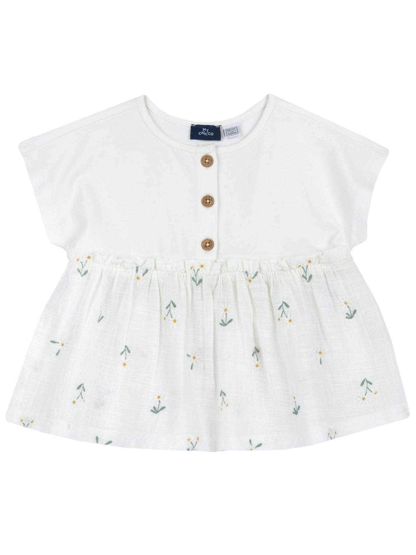 CHICCO T-SHIRT MM - BIANCO