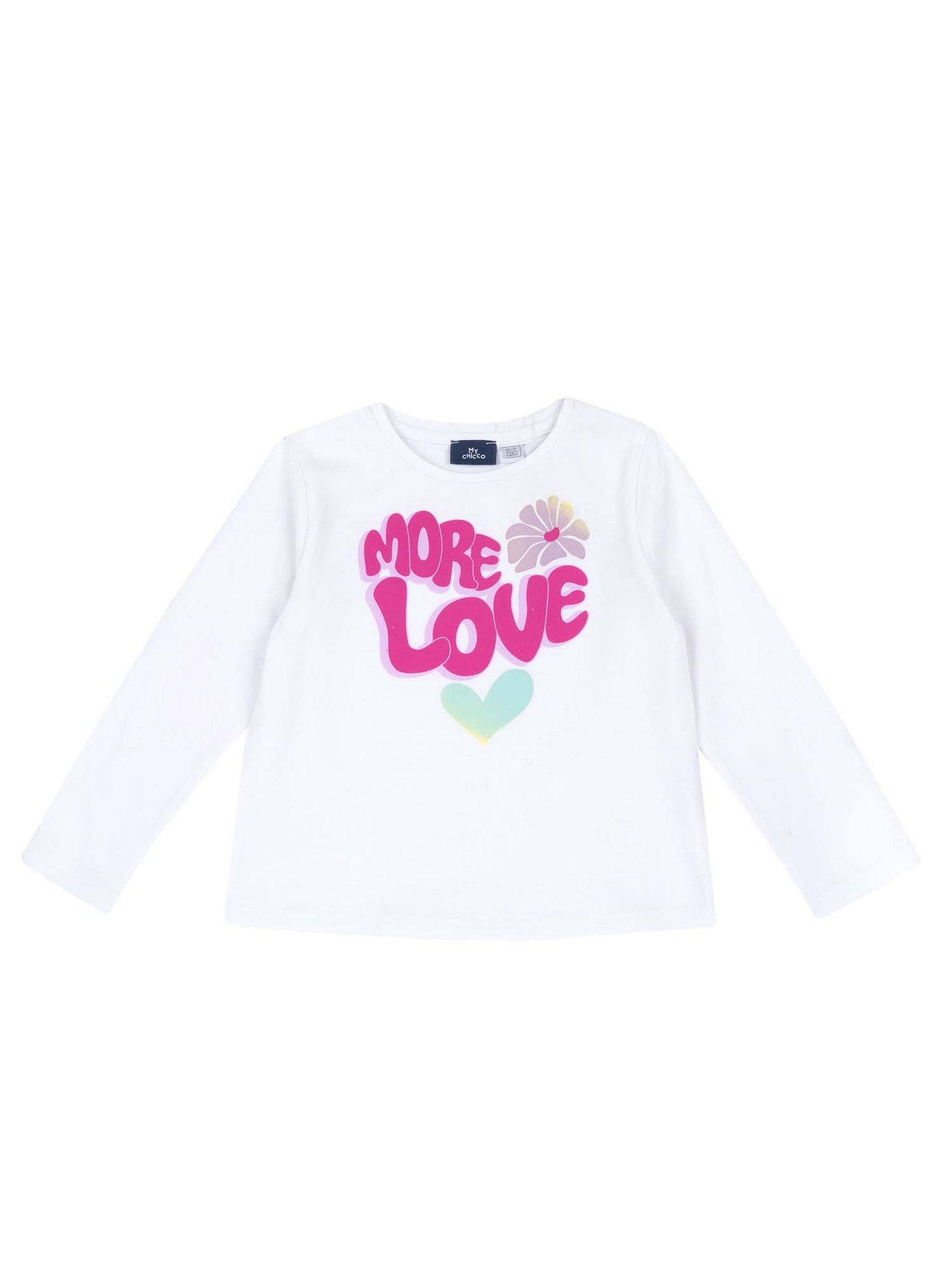 CHICCO T-SHIRT ML - BIANCO