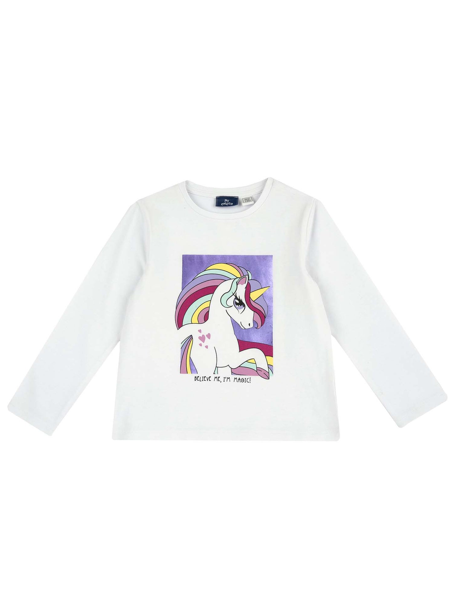 CHICCO T-SHIRT ML - BIANCO