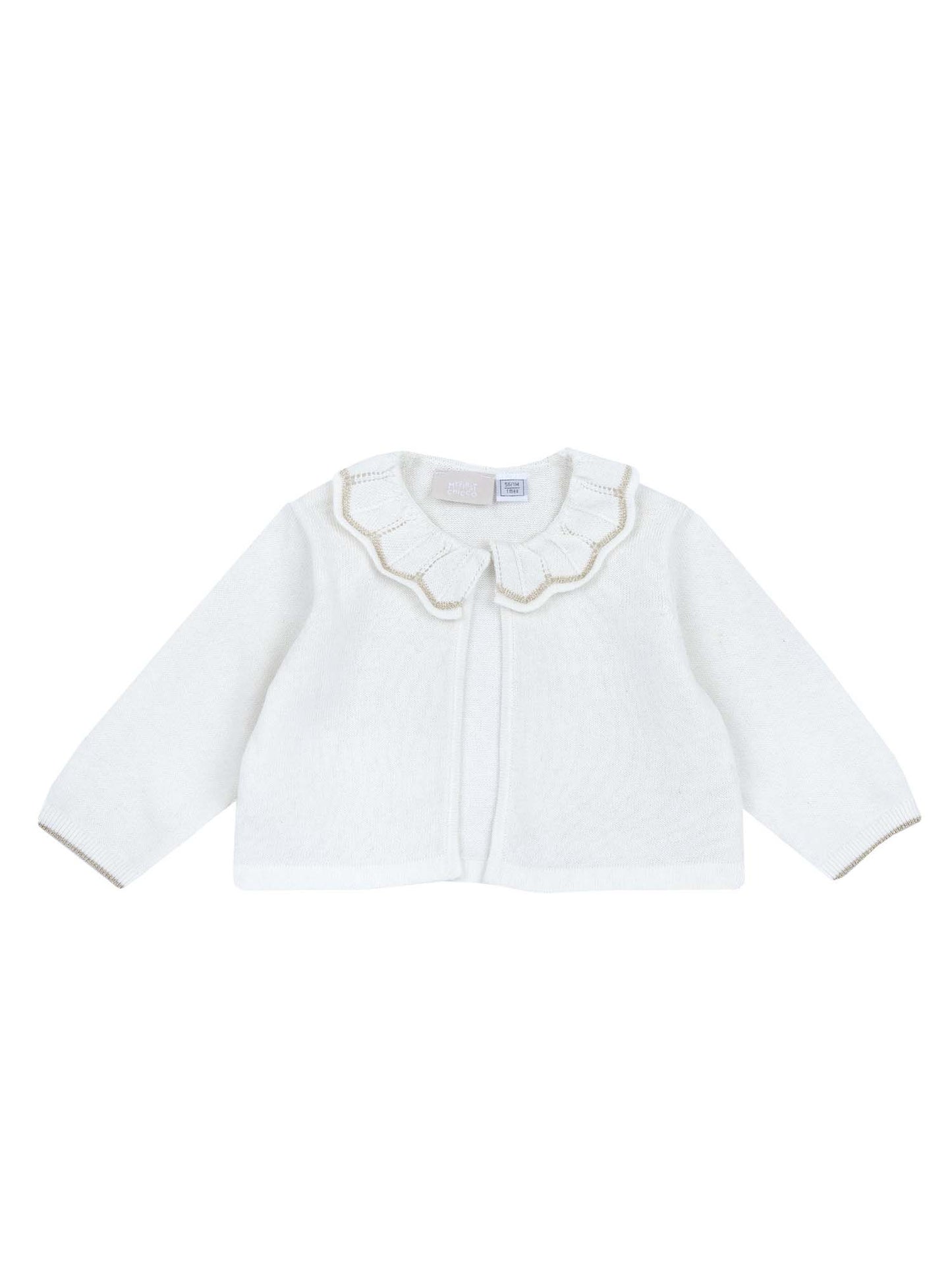 CARDIGAN CHICCO BAMBINA BIANCO