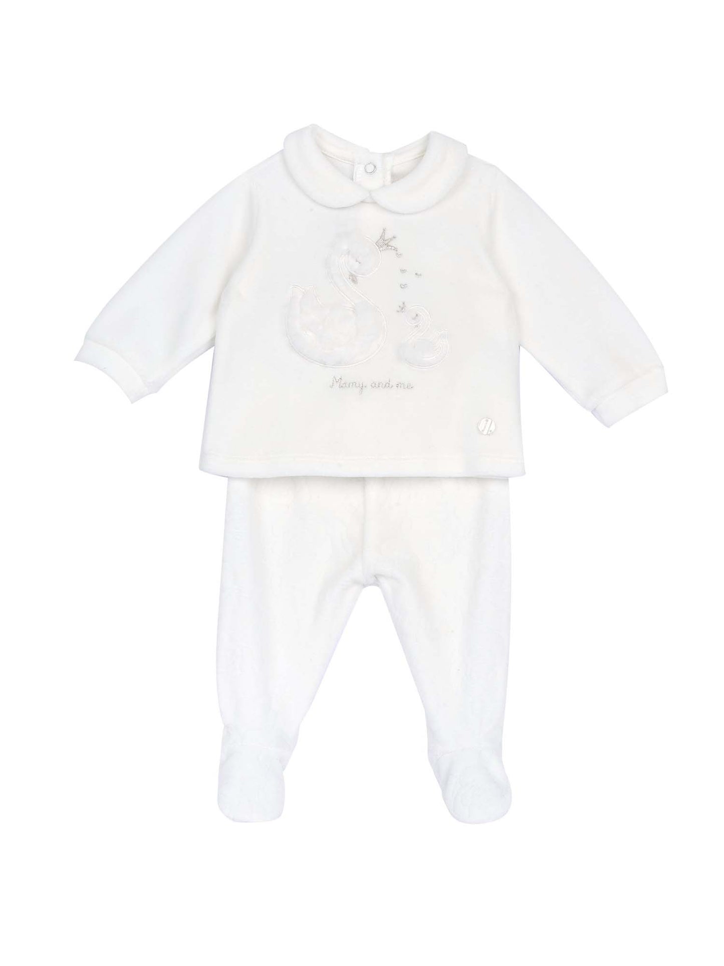 TUTINA 2 PEZZI CHICCO BAMBINA BIANCO