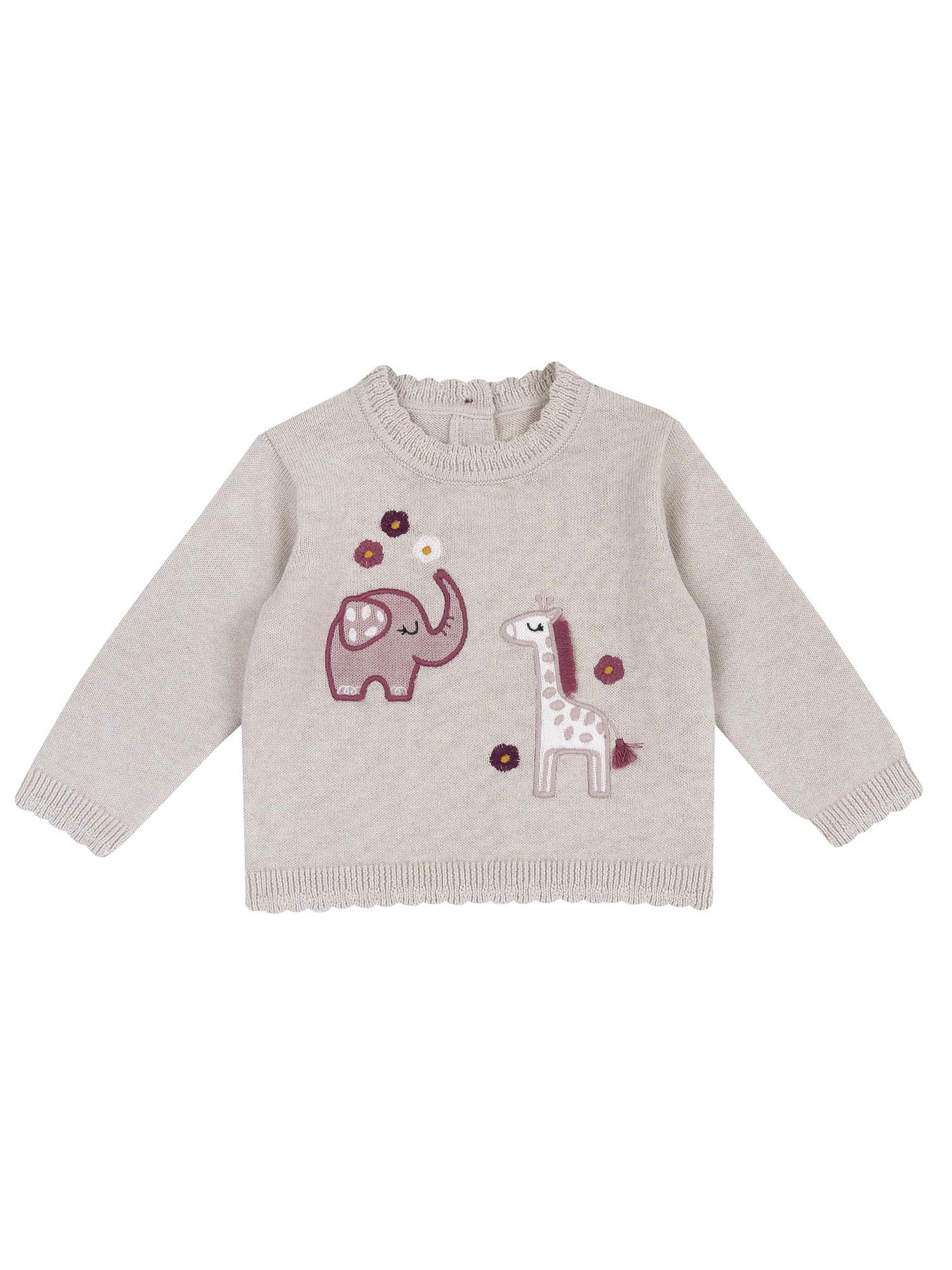 PULLOVER CHICCO DA BIMBA BEIGE