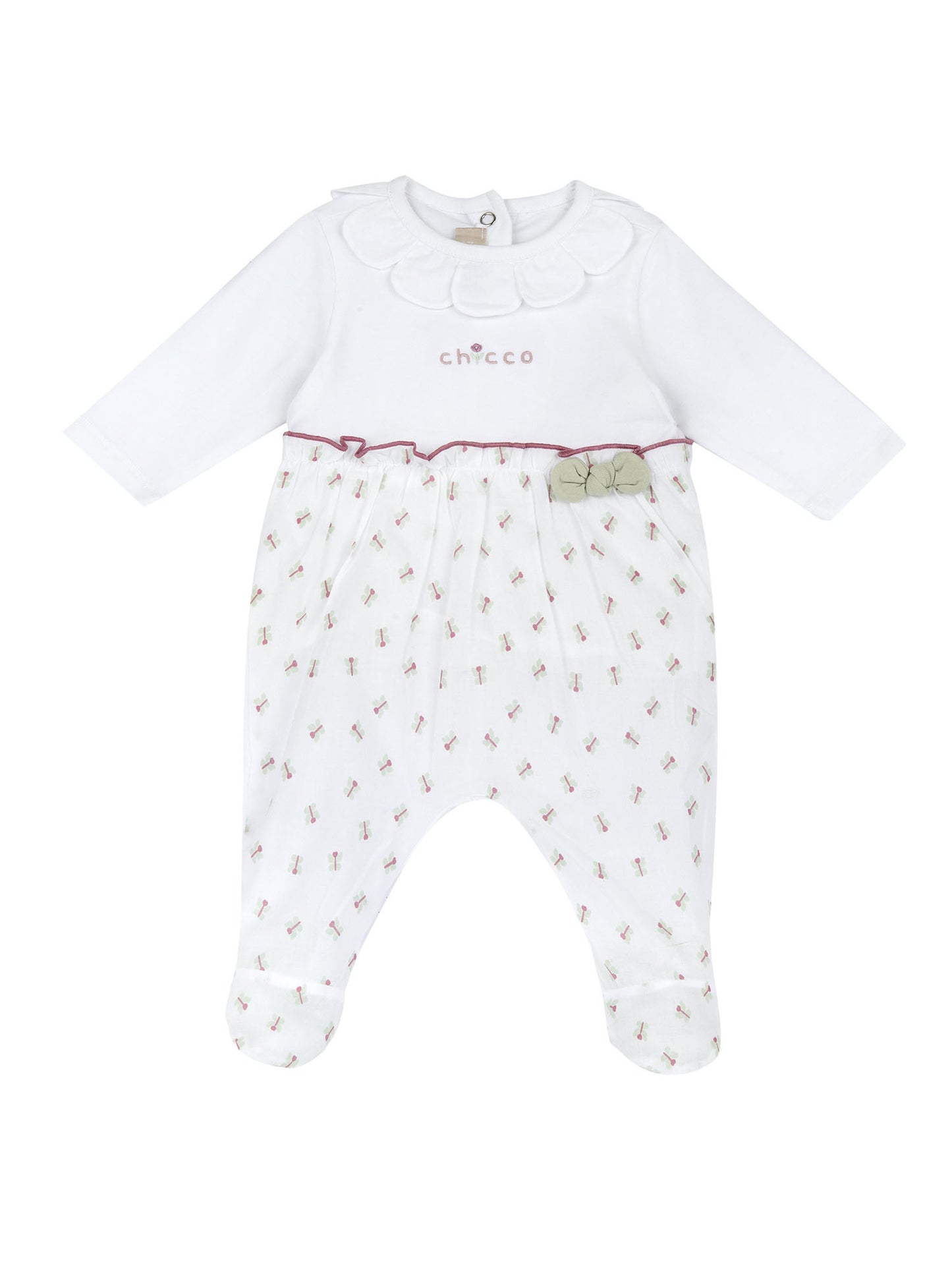 Chicco tutina intera bianca per neonato da bimba/o