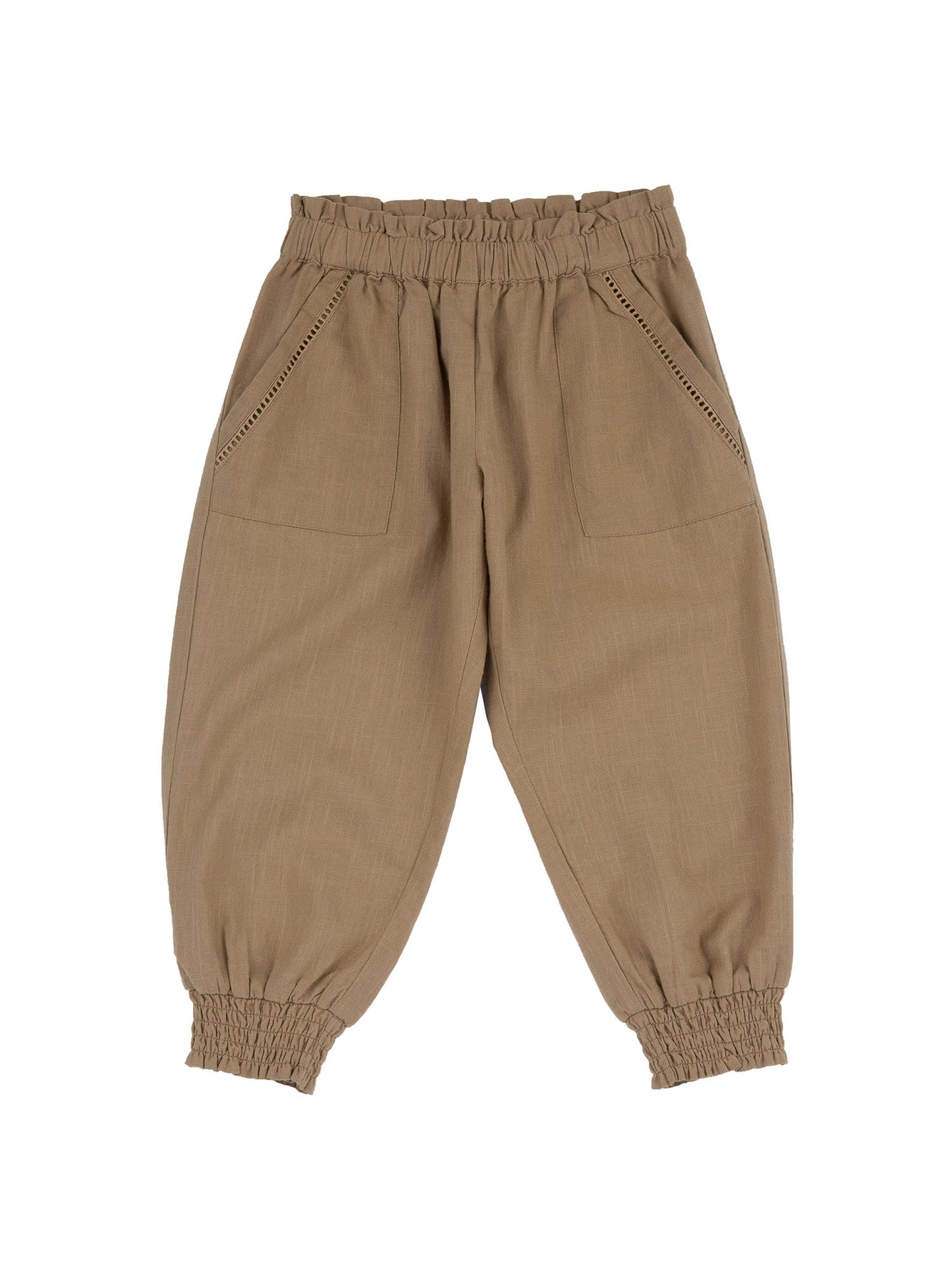 Pantaloni Chicco da bimba/o in marrone chiaro