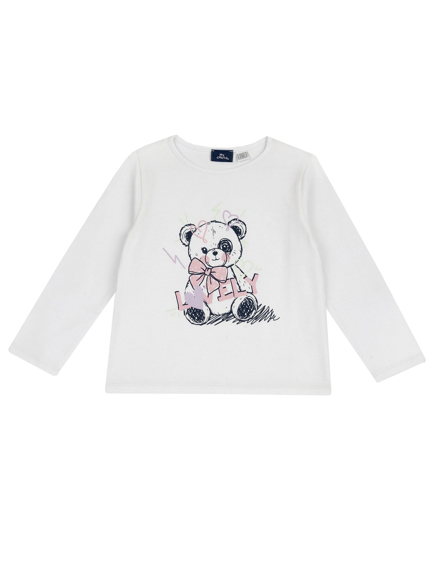 T-shirt maniche corte da bimba/o bianca Chicco