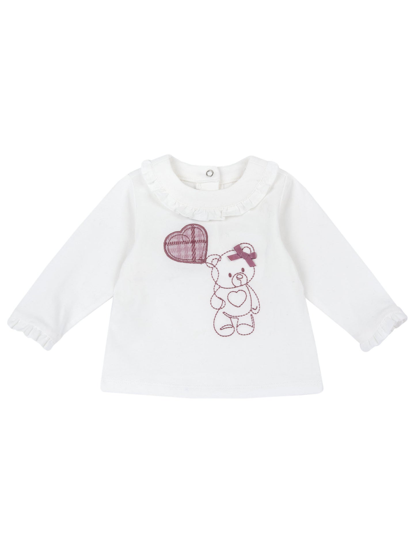 Chicco T-shirt ml Unisex bambino bianca