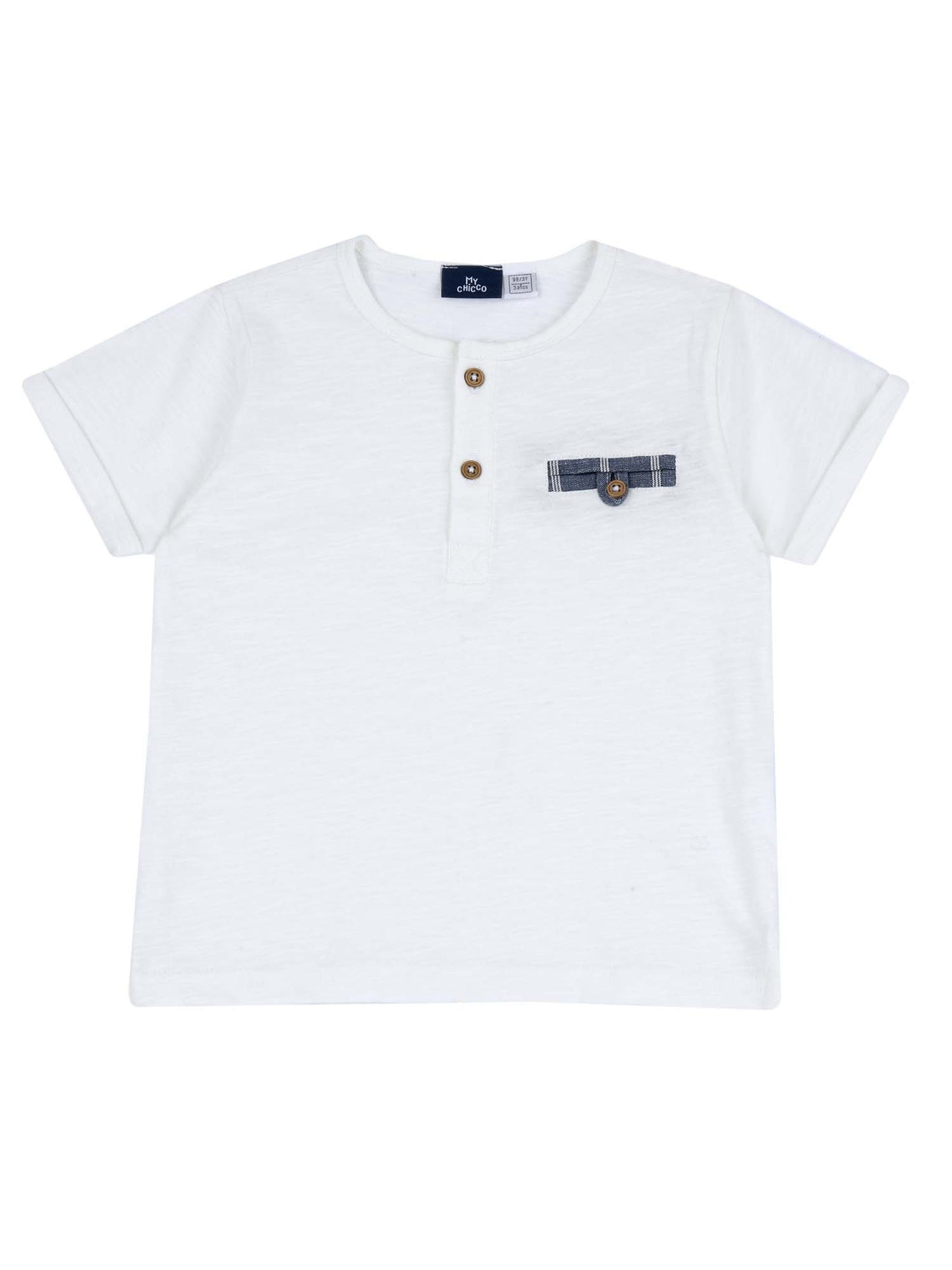 CHICCO T-SHIRT MM - BIANCO
