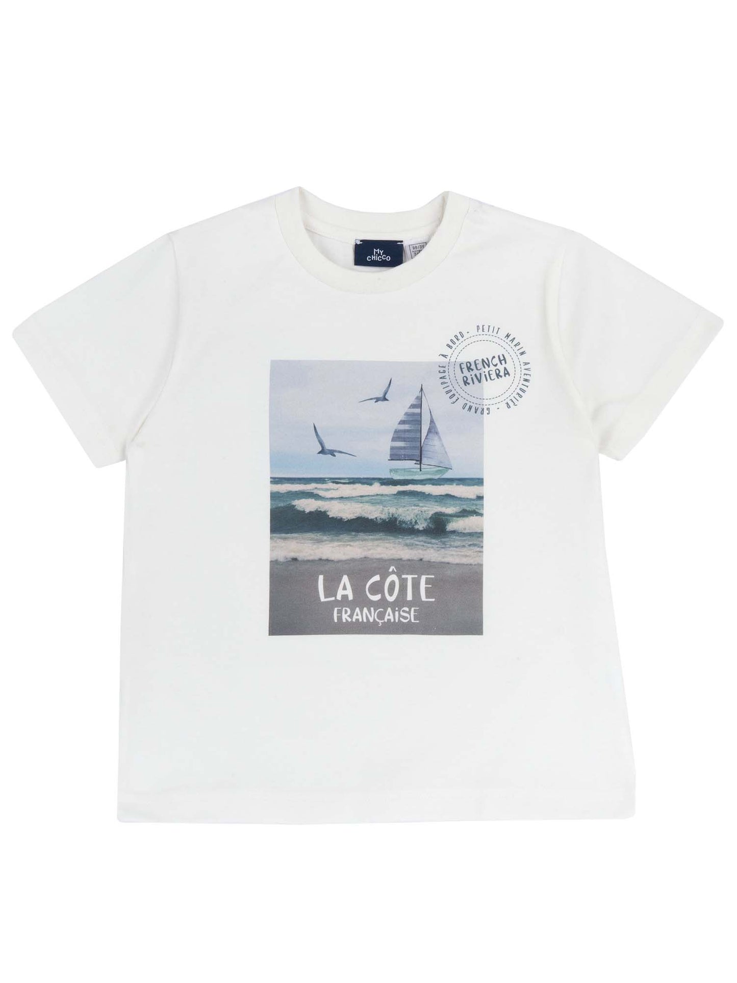 CHICCO T-SHIRT MM - BIANCO