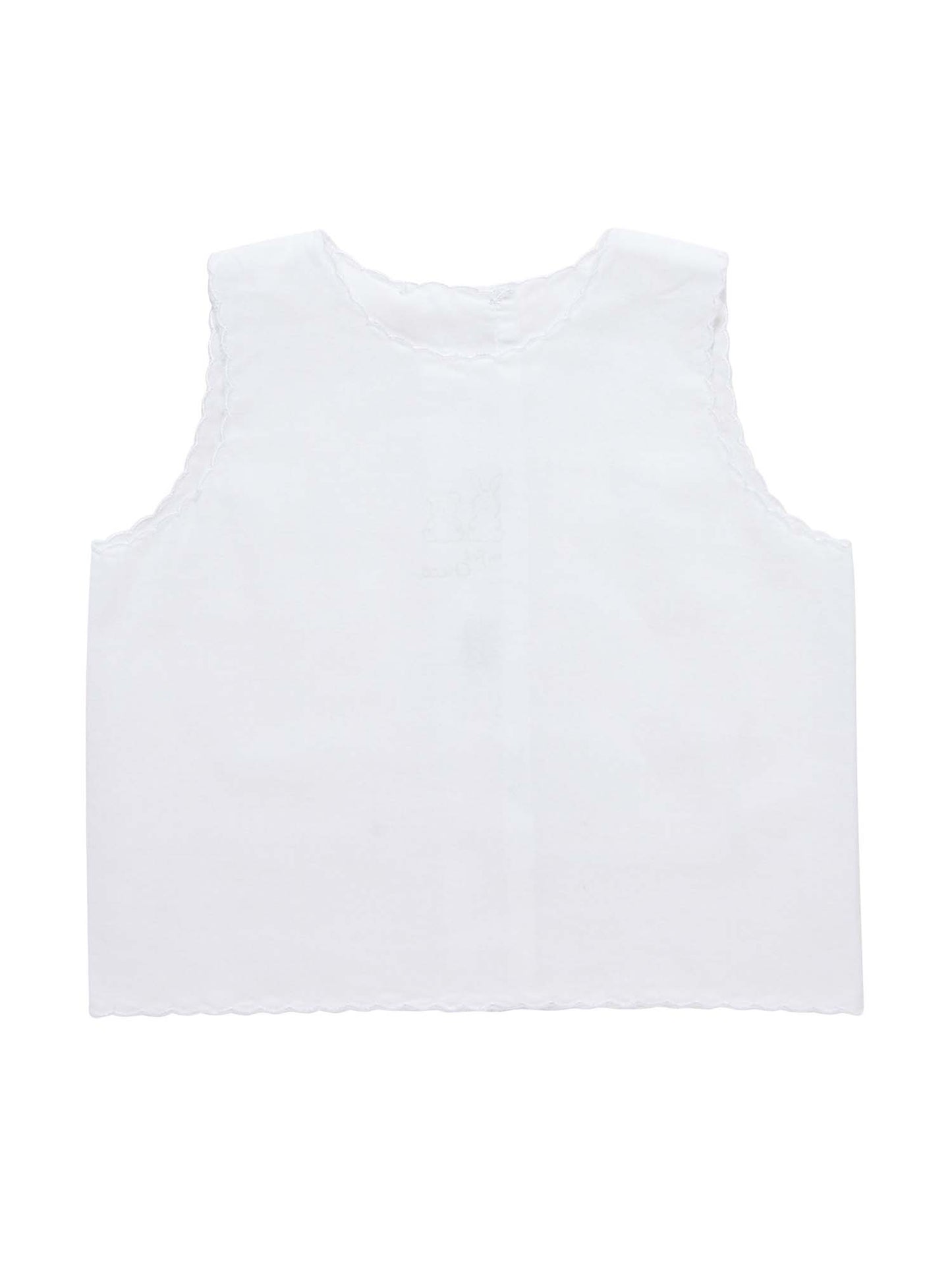 Camicia nascita Chicco bianca da bimba/o per neonato