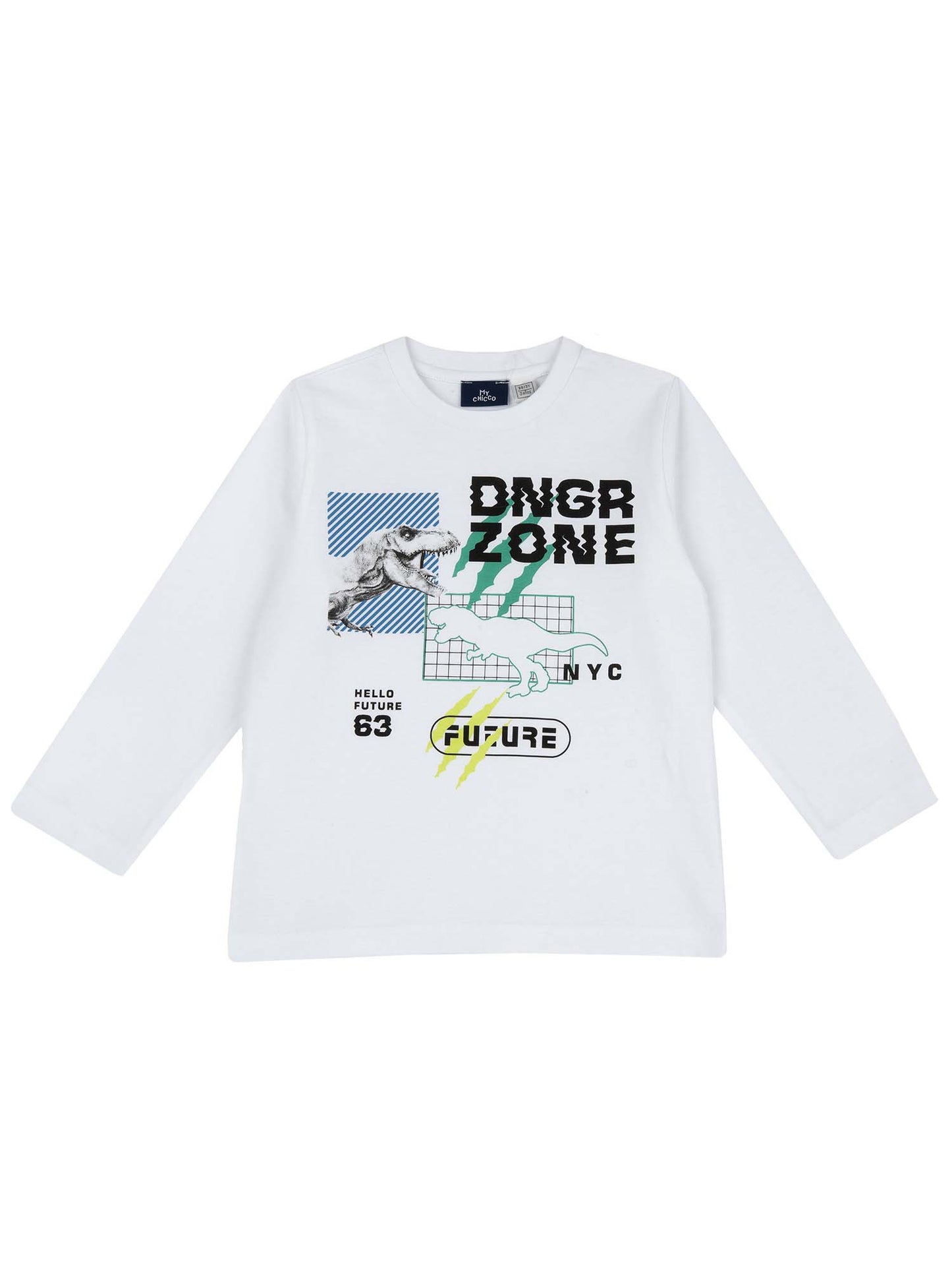 CHICCO T-SHIRT ML - BIANCO