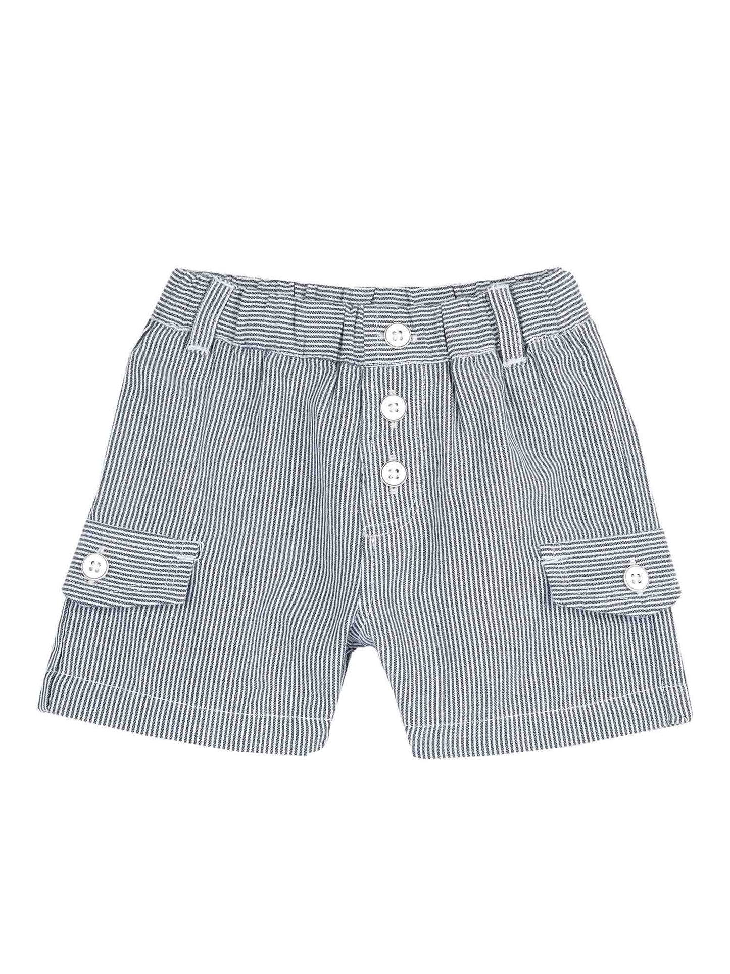 CHICCO SHORT - BIANCO-BLU
