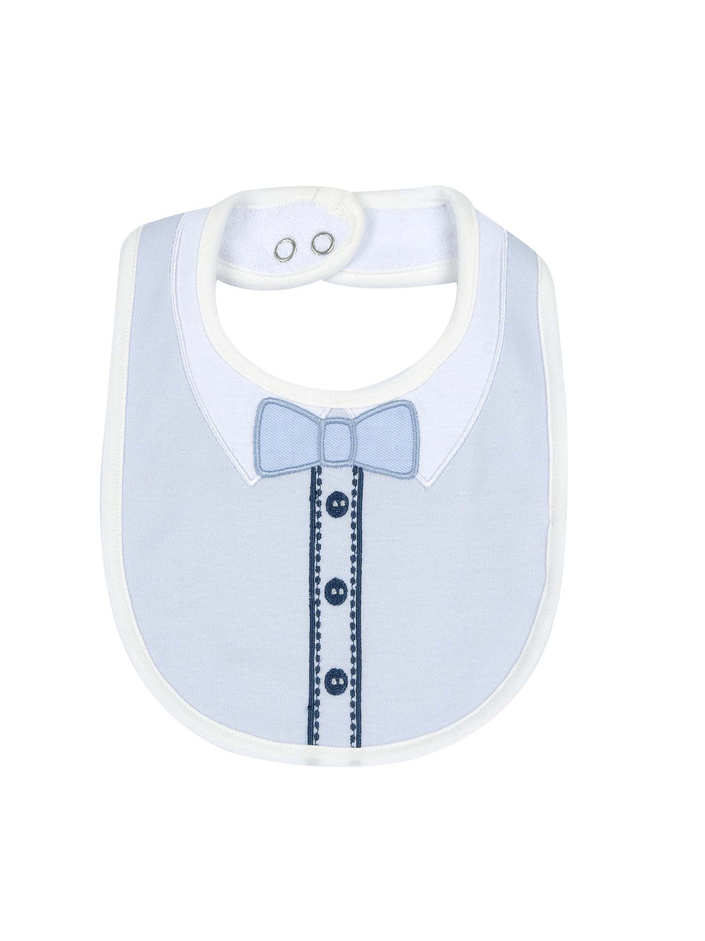 BAVETTA CON PAPILLON CHICCO BAMBINO CELESTE