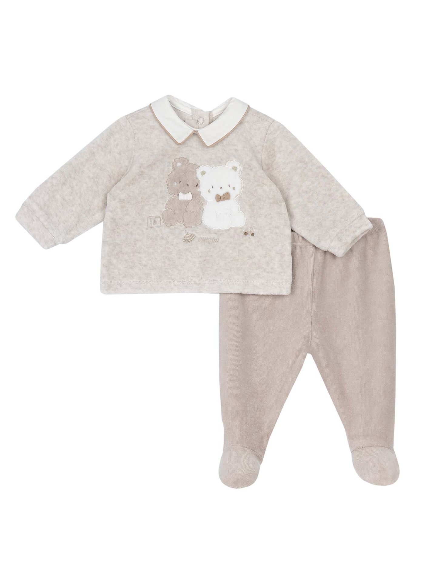 TUTINA 2 PEZZI CHICCO UNISEX BEIGE