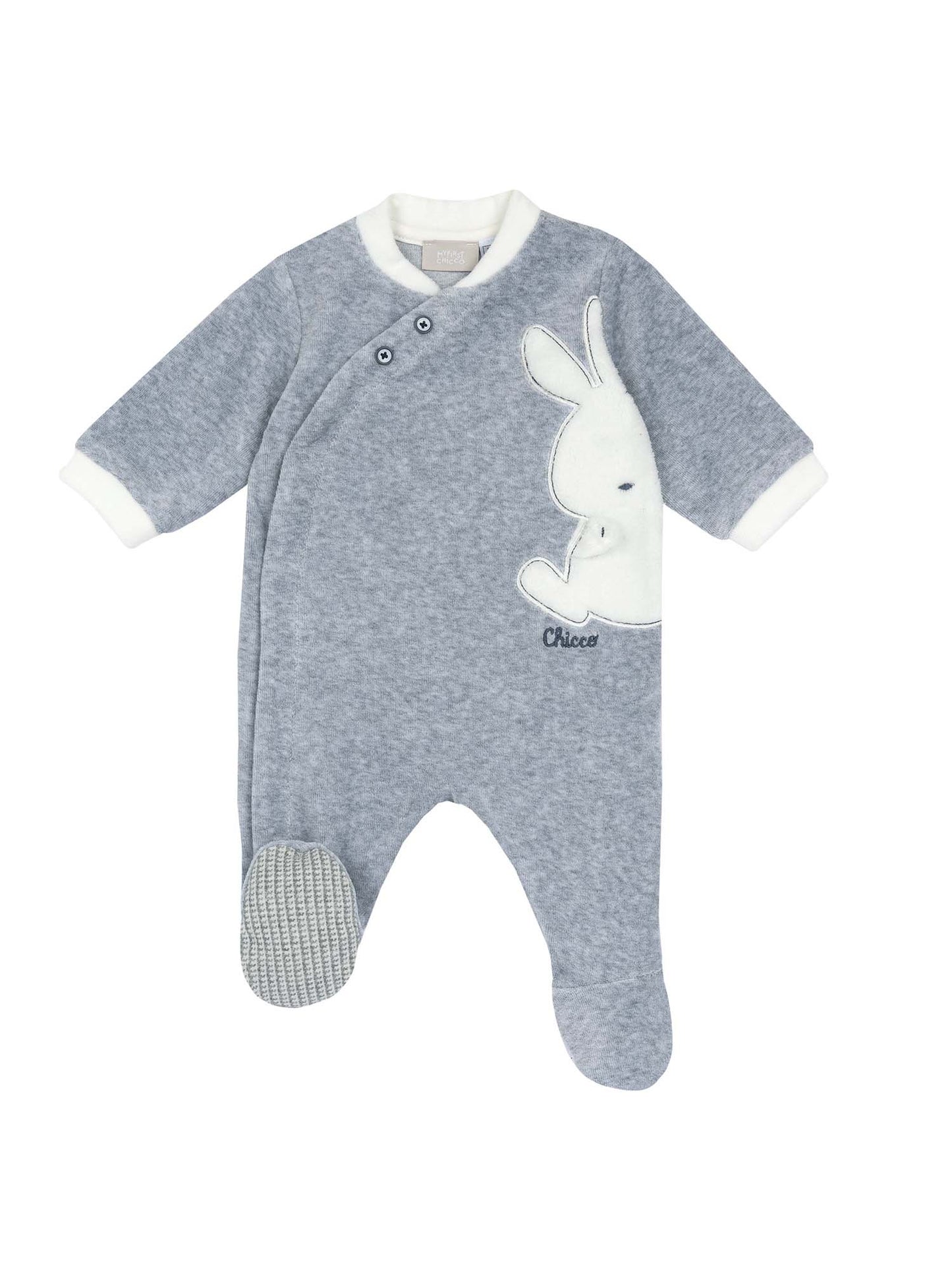 TUTINA NEONATO CHICCO UNISEX GRIGIO