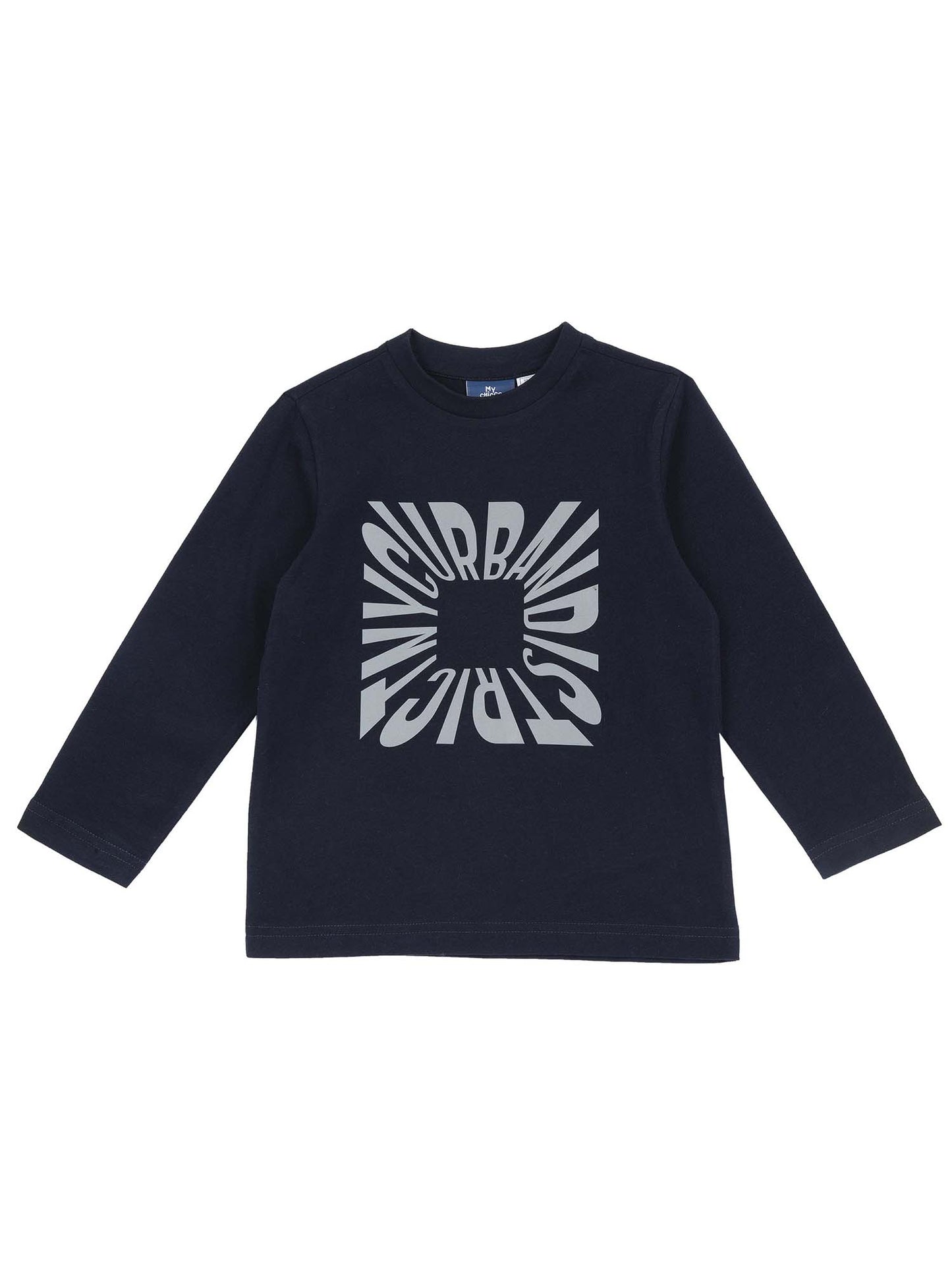 T-SHIRT MANICA LUNGA CON STAMPA CHICCO BAMBINO