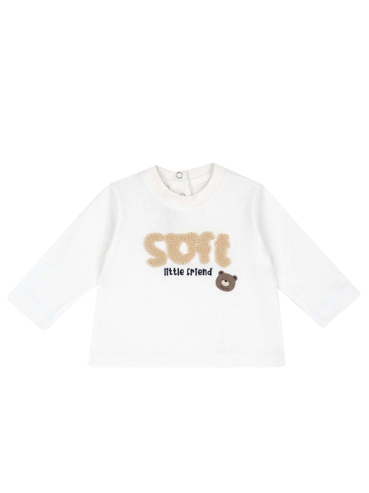 MAGLIA MANICA LUNGA CHICCO UNISEX BIANCO