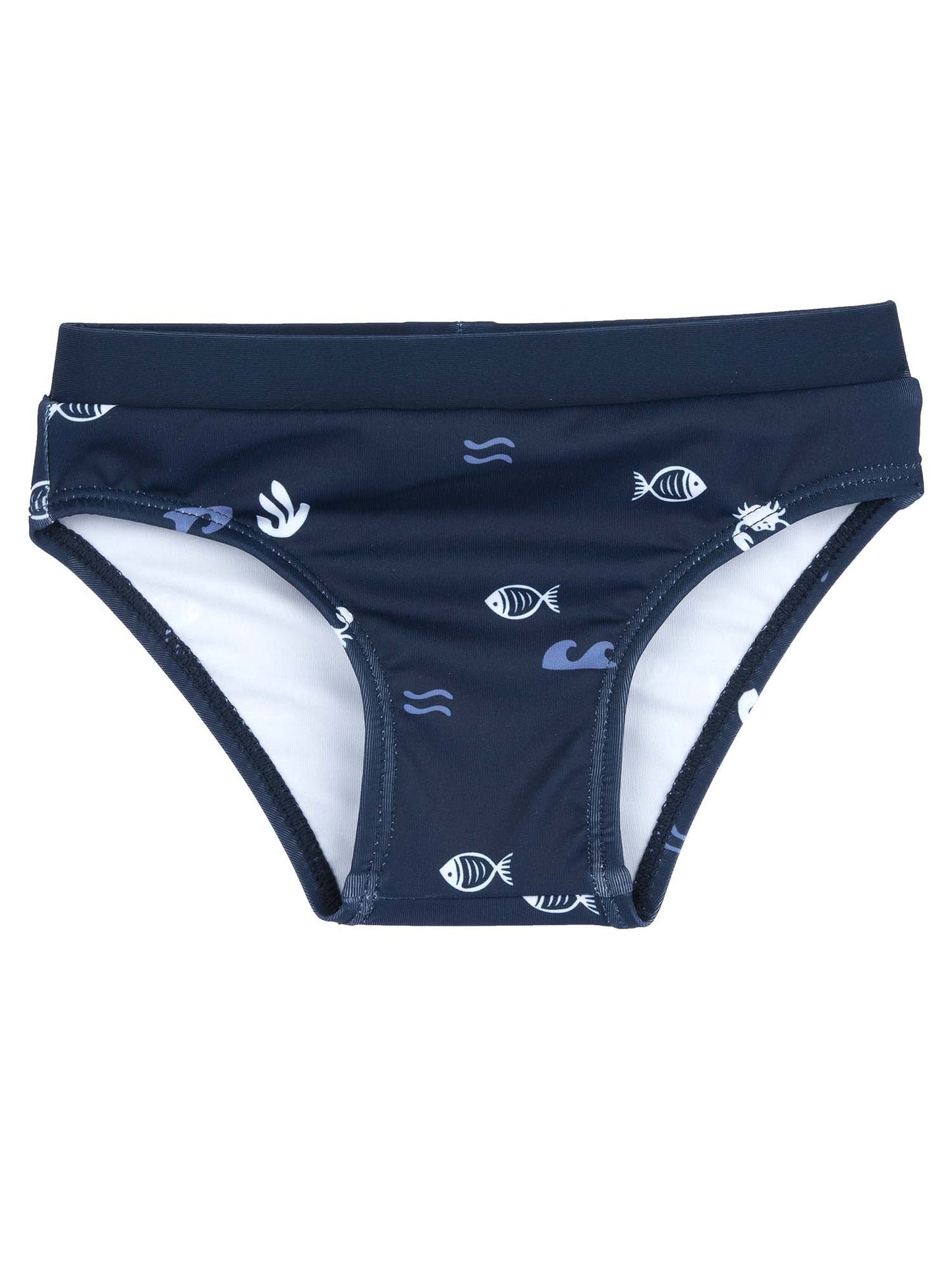 Costume slip da da bimba/o Chicco blu per la spiaggia