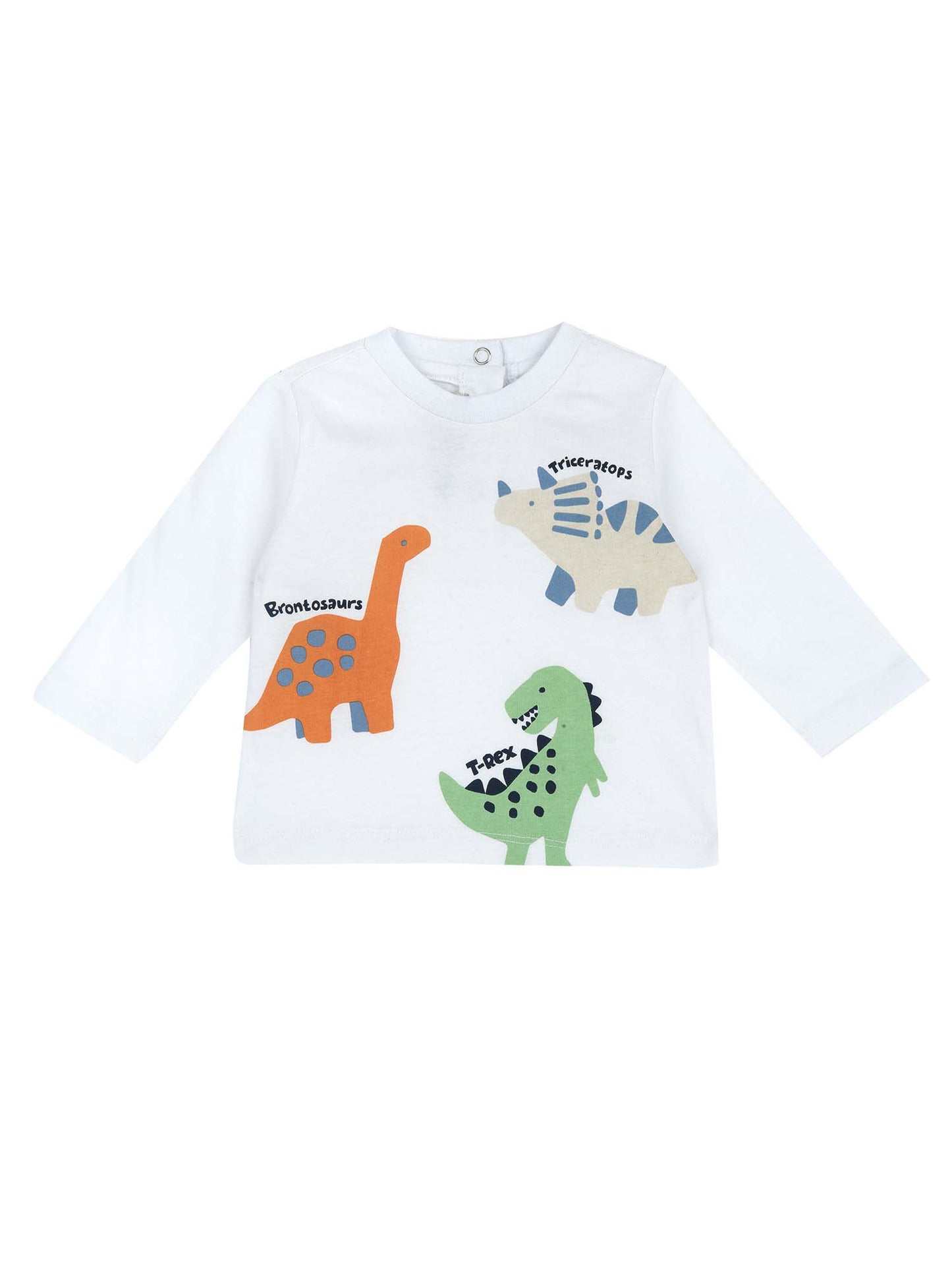 T-shirt maniche corte Chicco bianca da bimba/o