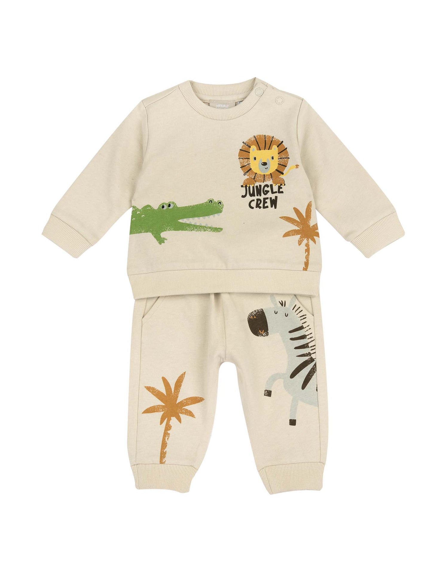 Tuta beige da bimba/o Chicco, comoda e versatile per ogni occasione
