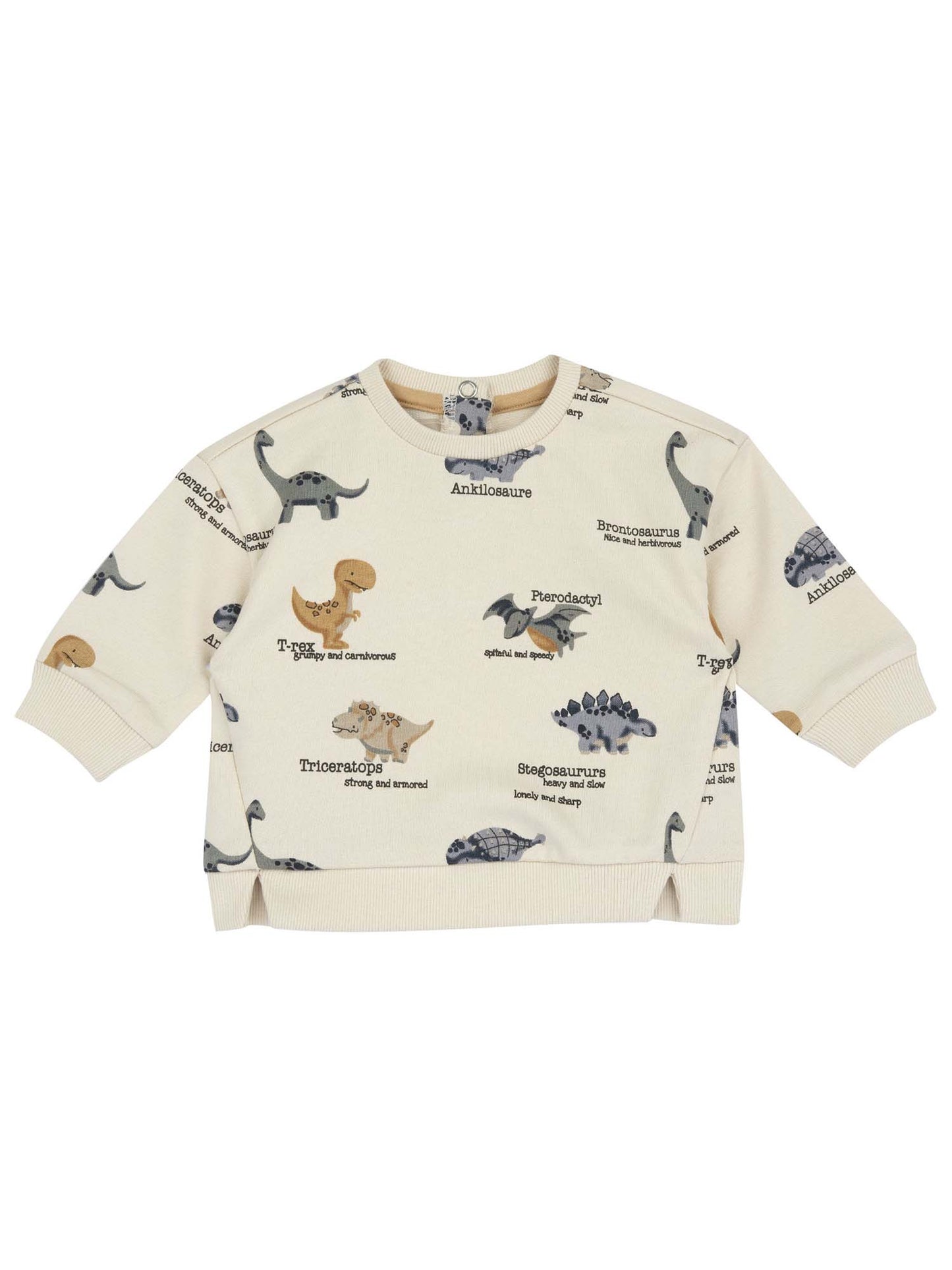 Felpa da bimba/o in beige ideale per la primavera-estate by Chicco