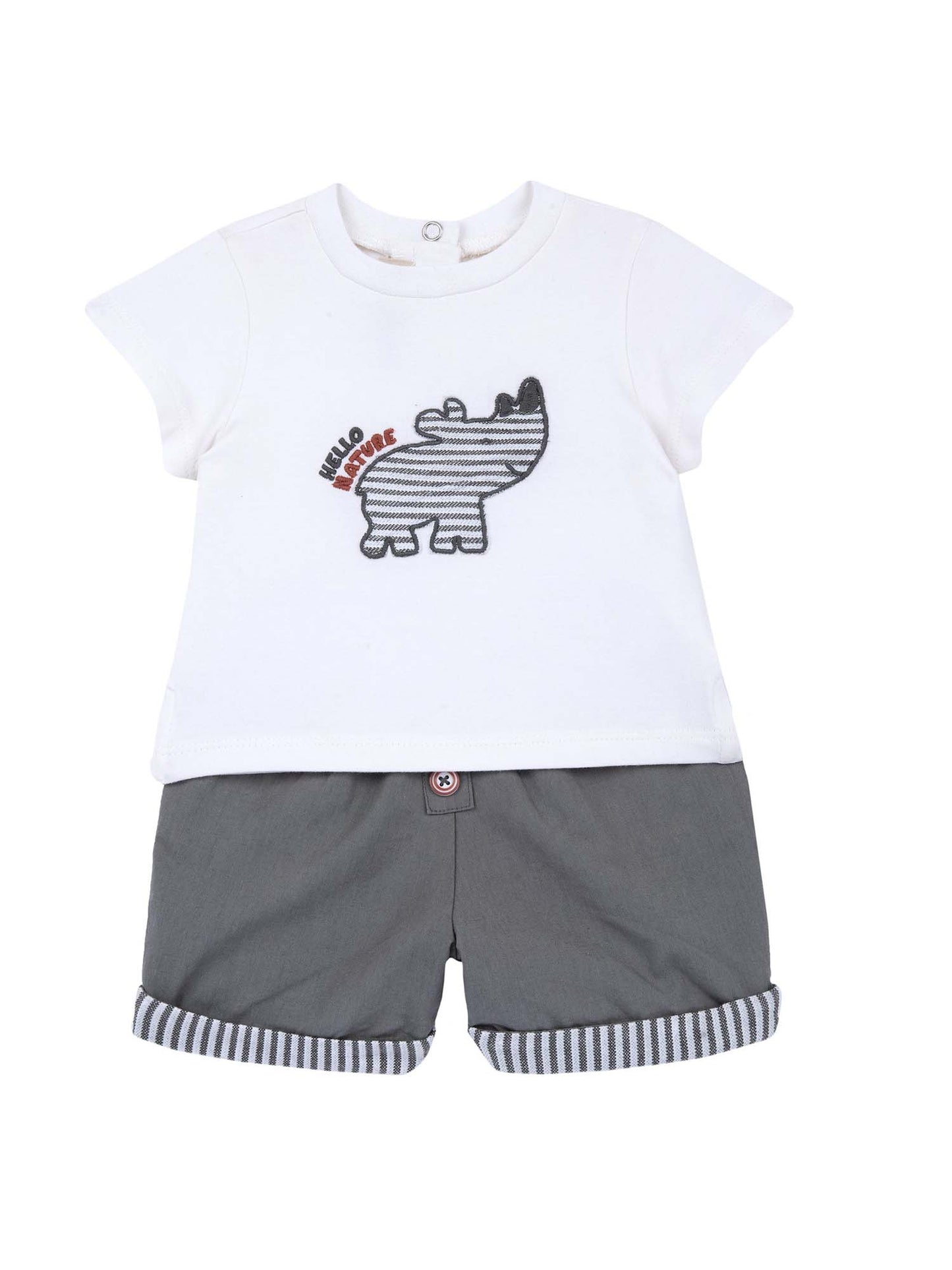 Completo Chicco da bimba/o multicolore per la primavera-estate