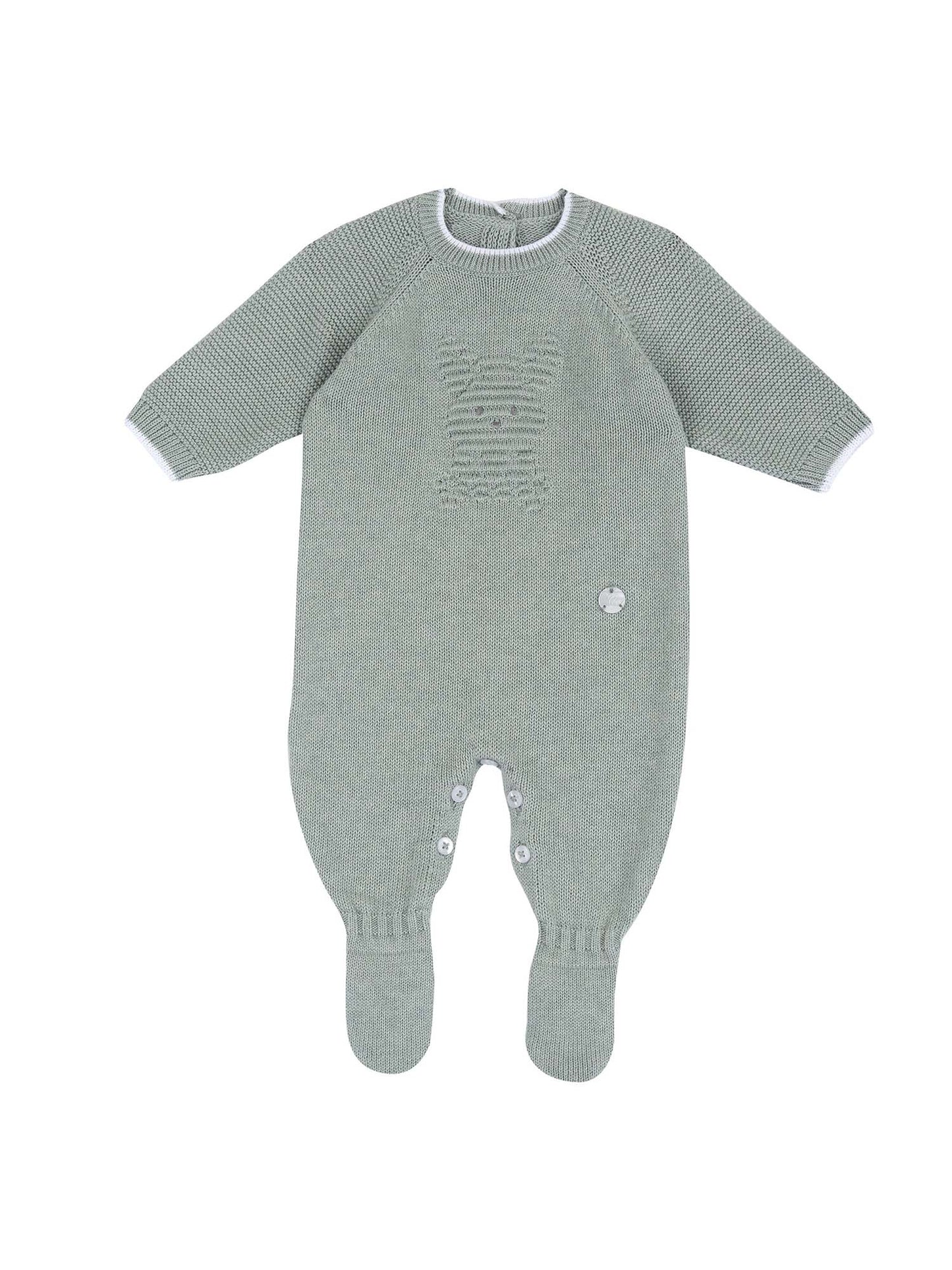 Chicco tutina intera verdemela per neonato da bimba/o