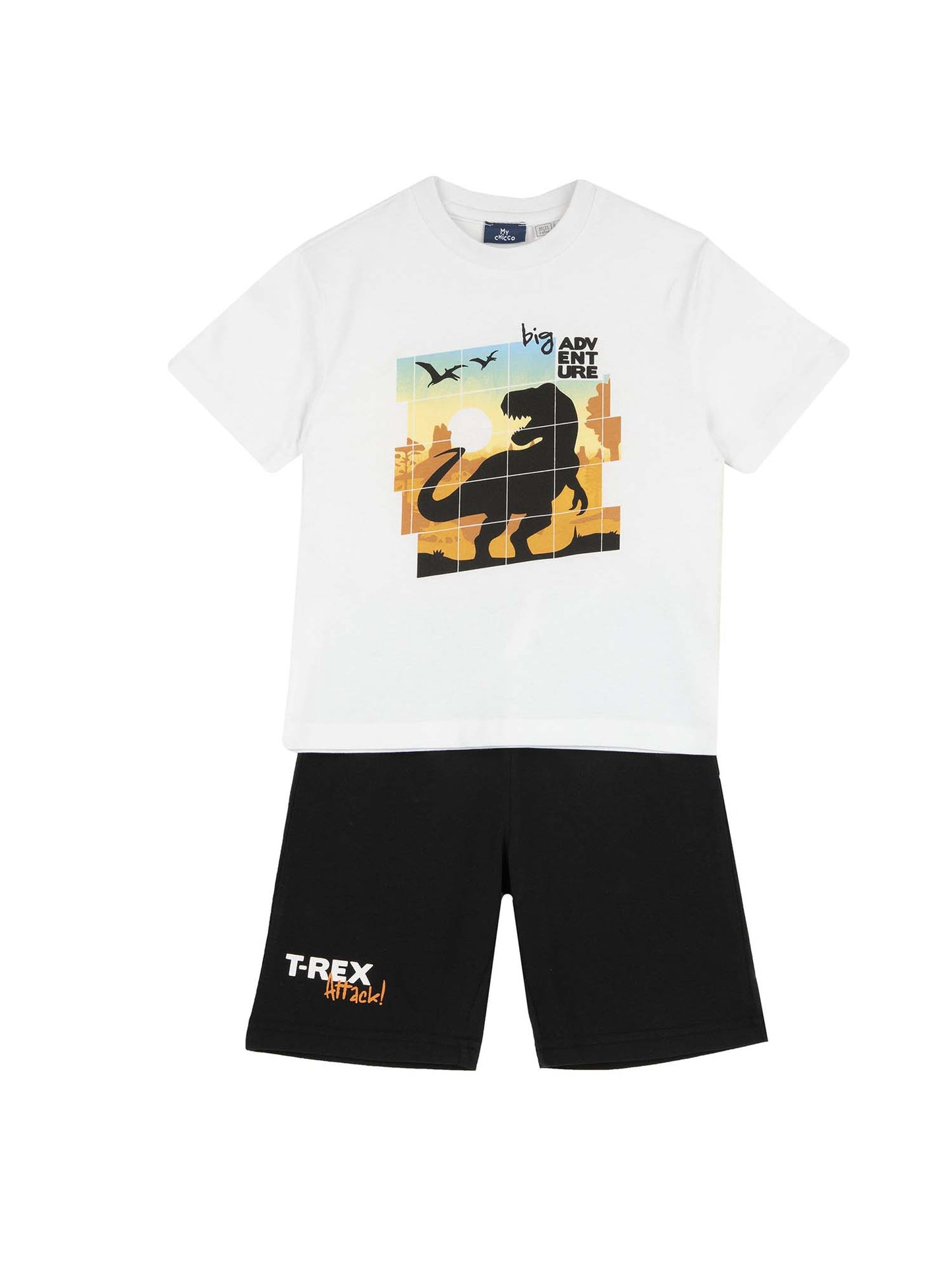 Chicco completo da bimba/o multicolore per la primavera-estate