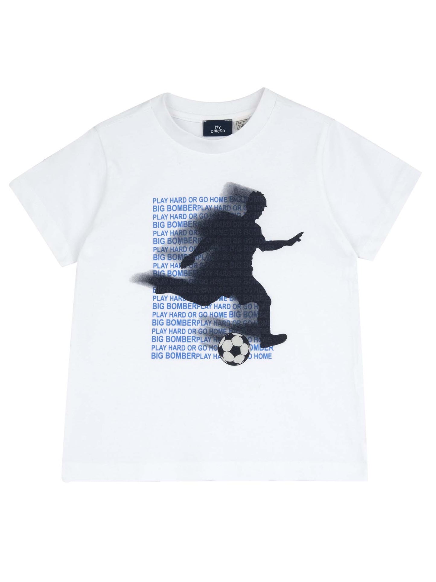 T-shirt maniche corte Chicco per da bimba/o bianca