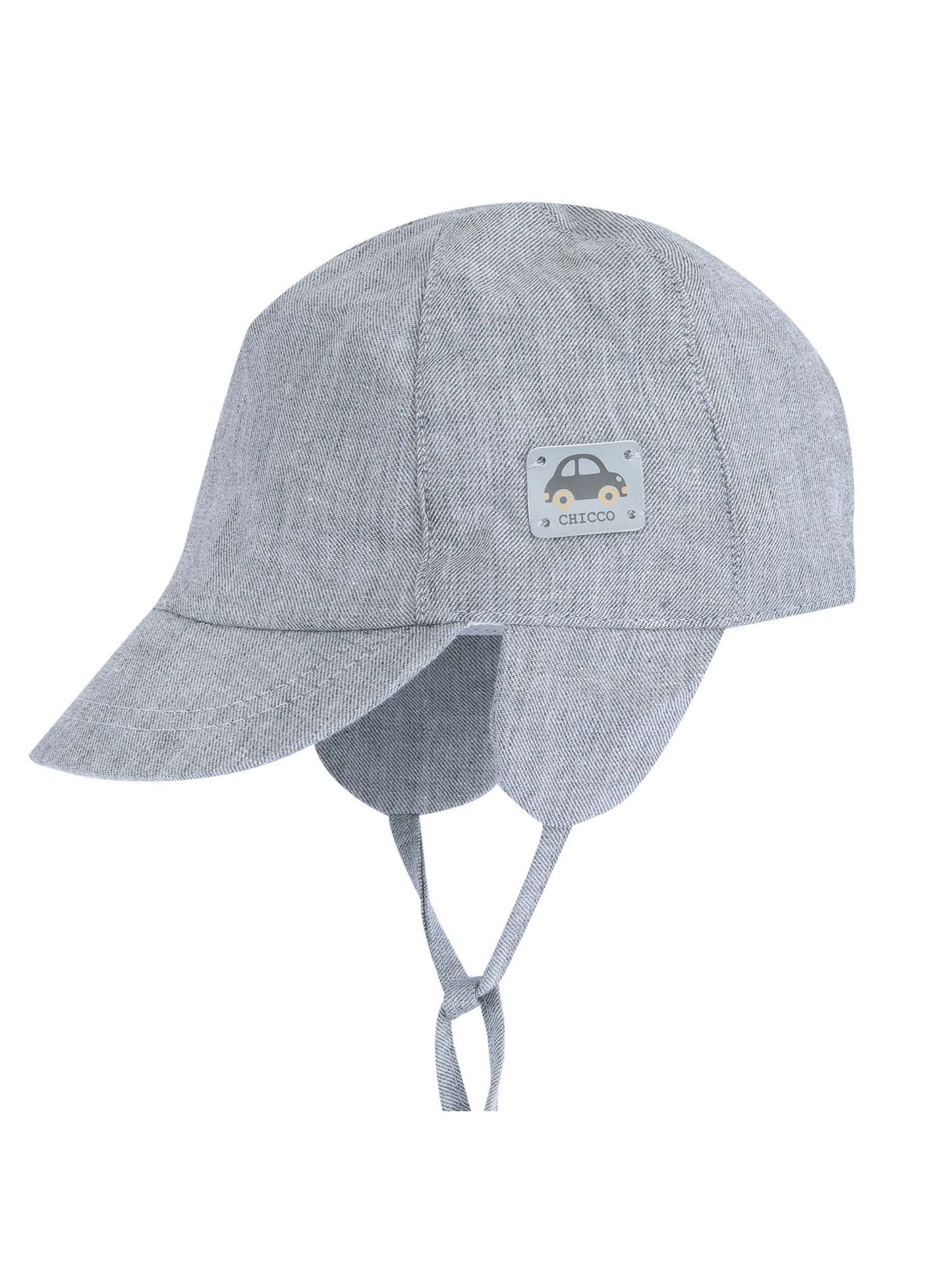 Chicco cappello da bimba/o in grigio primaverile