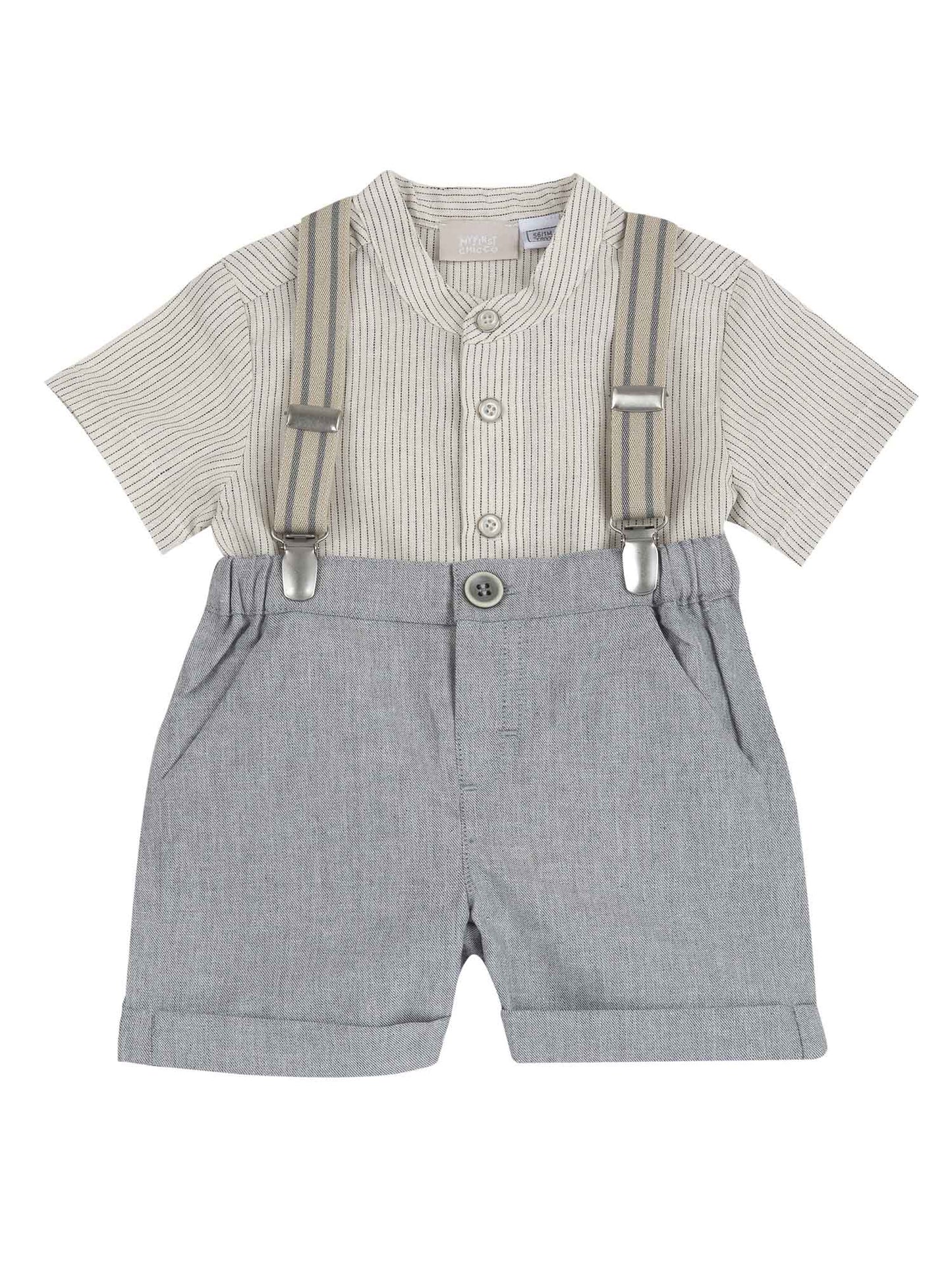 Completo Chicco da bimba/o beige per primavera estate