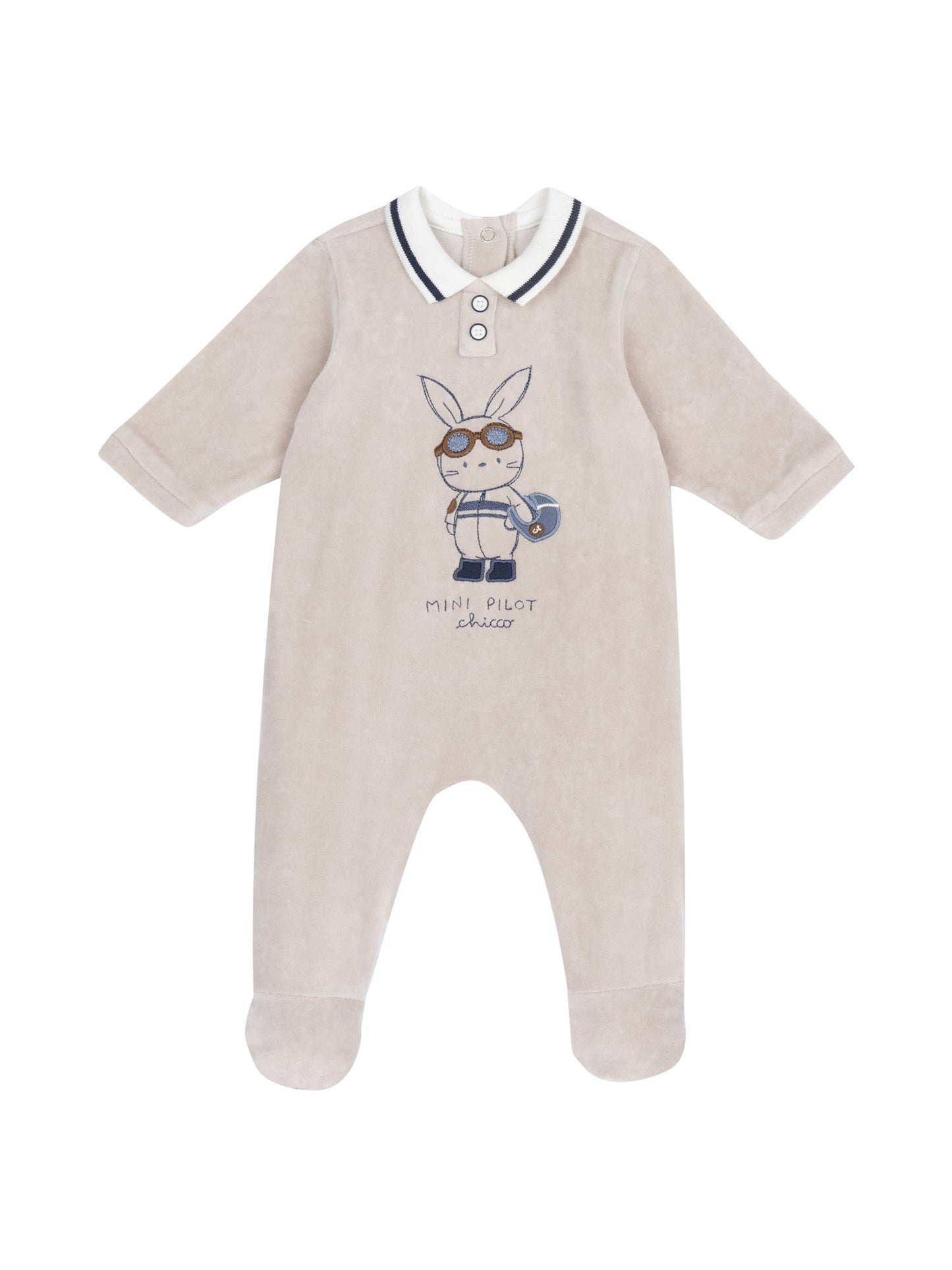 Chicco 09102868 060, tutina Unisex bambino beige