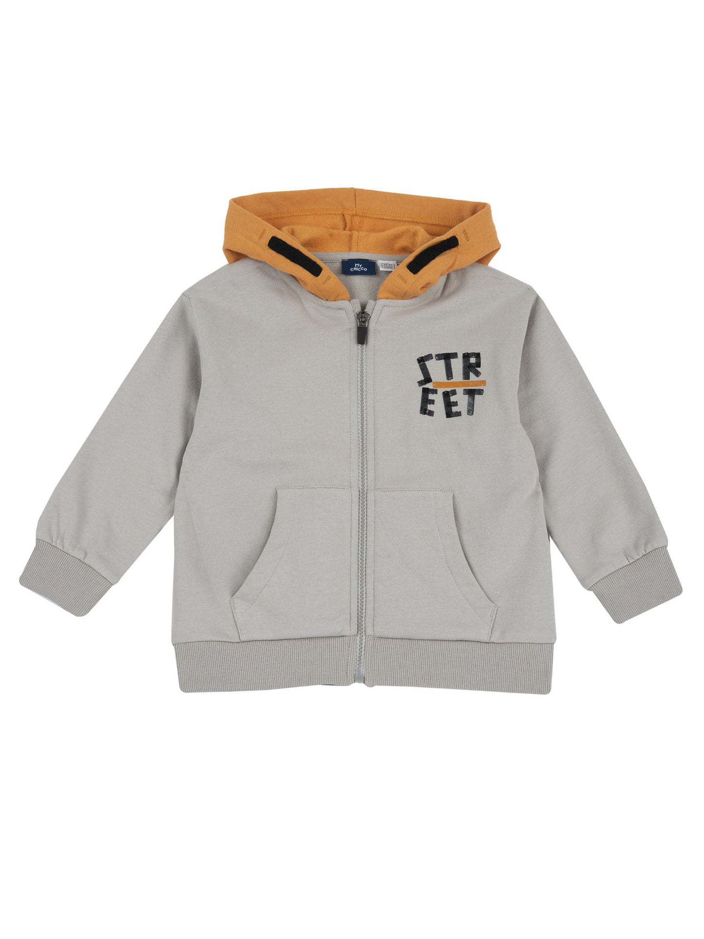 Chicco 09103023 091, felpa da unisex bambino grigia