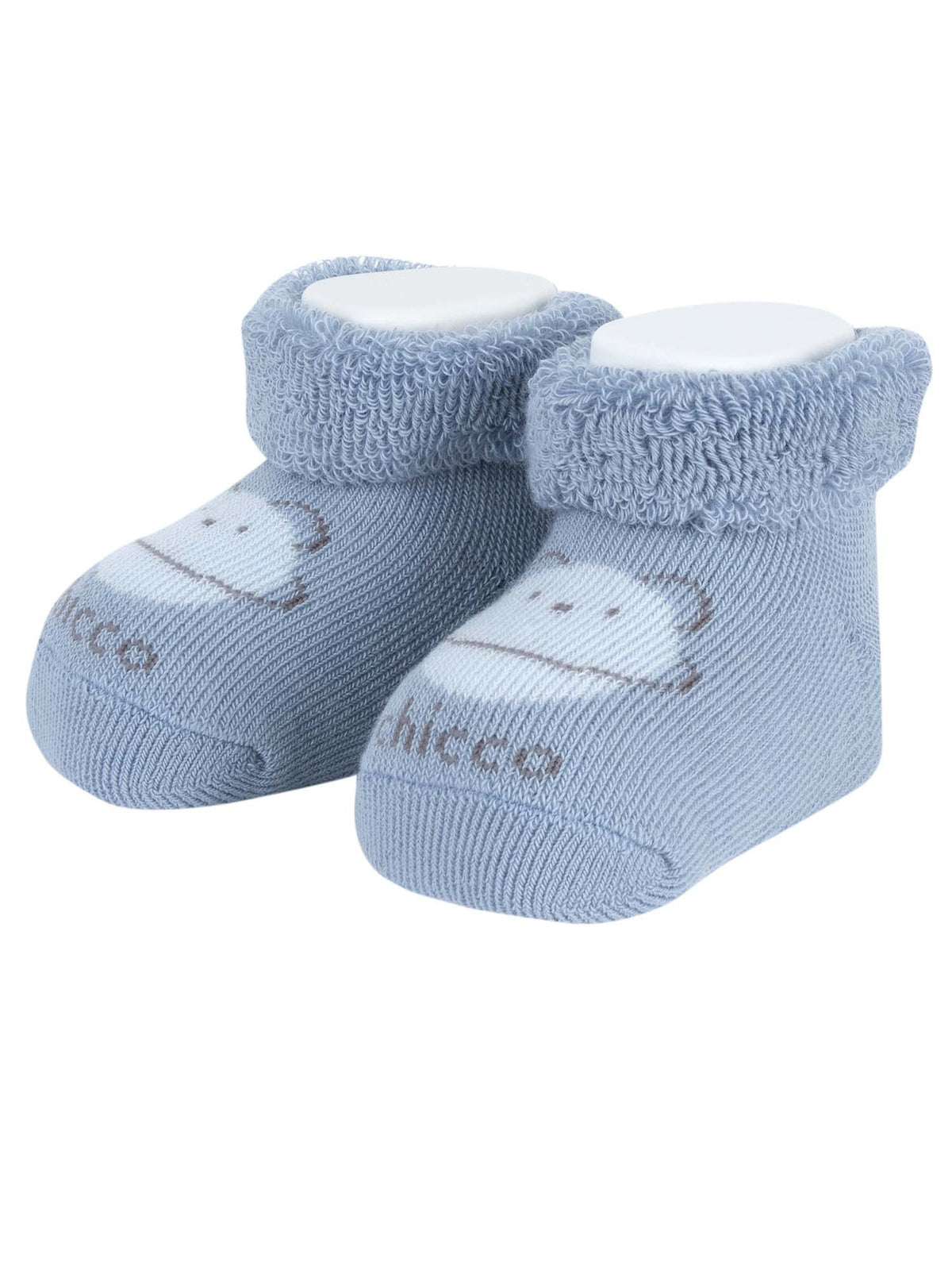 Chicco 09103248 028, babbucce unisex bambino azzurre