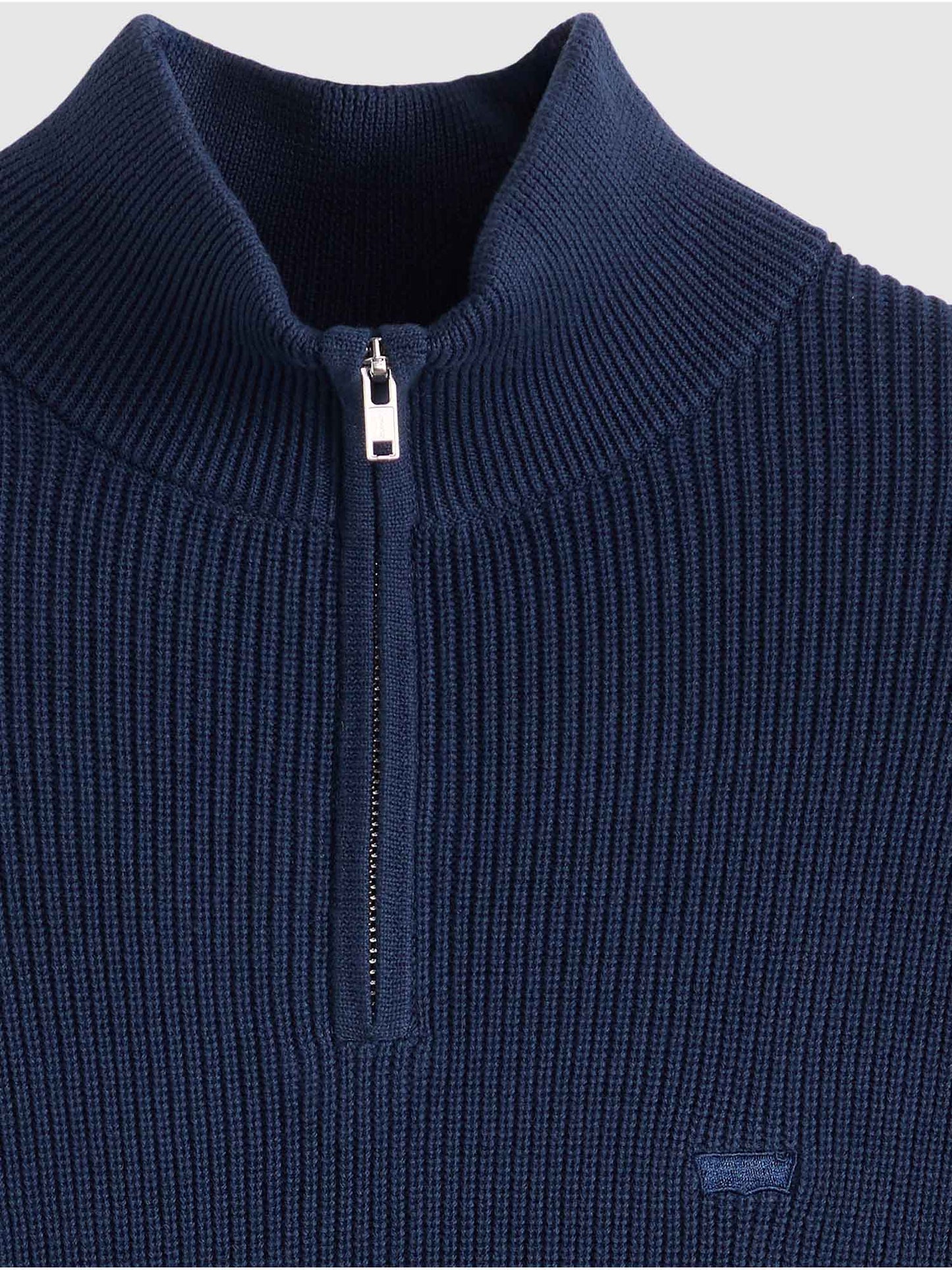 Levi's Quarter Zip, maglia da uomo blu