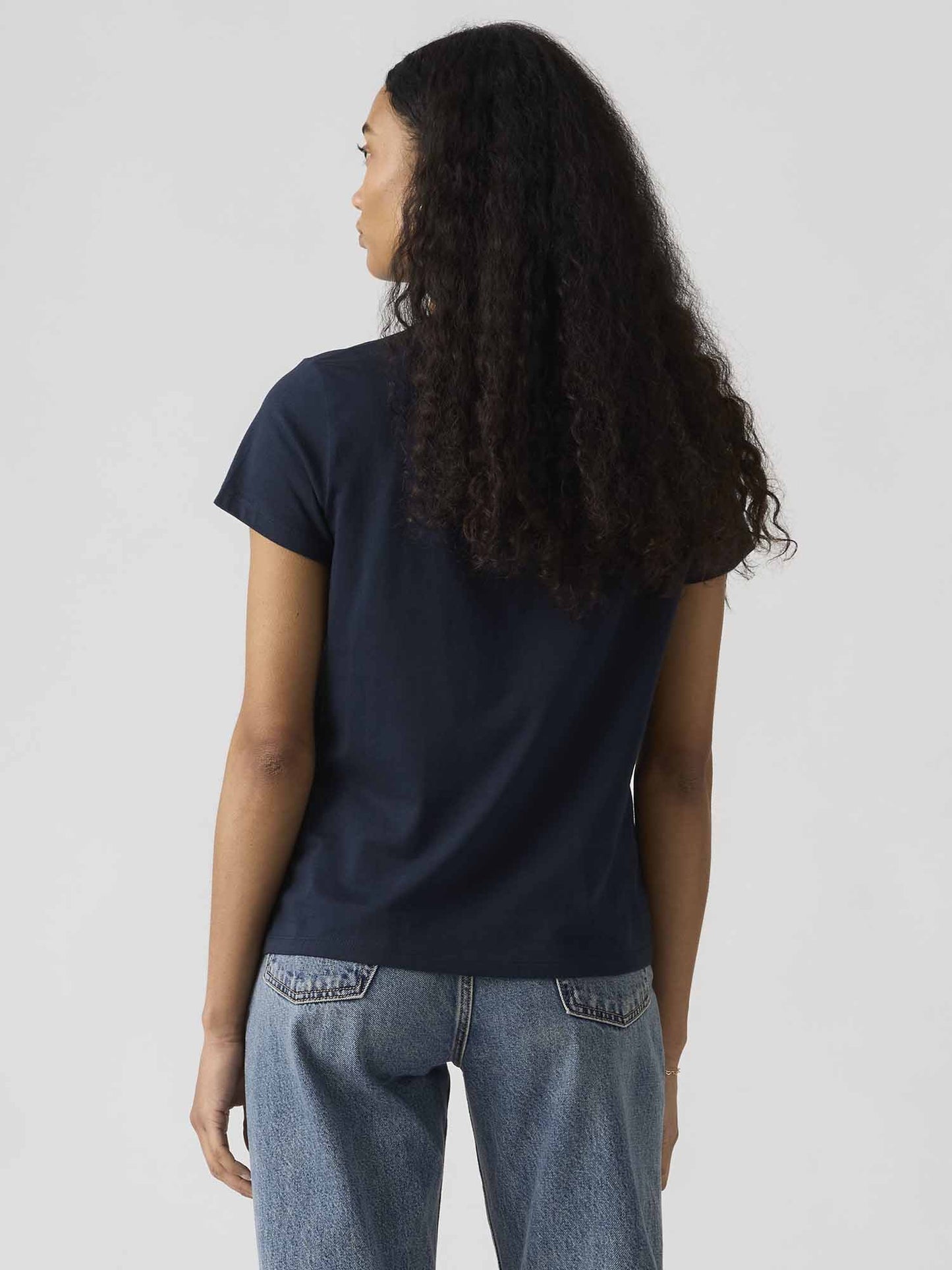Levi's The Perfect, t-shirt maniche corte donna blu