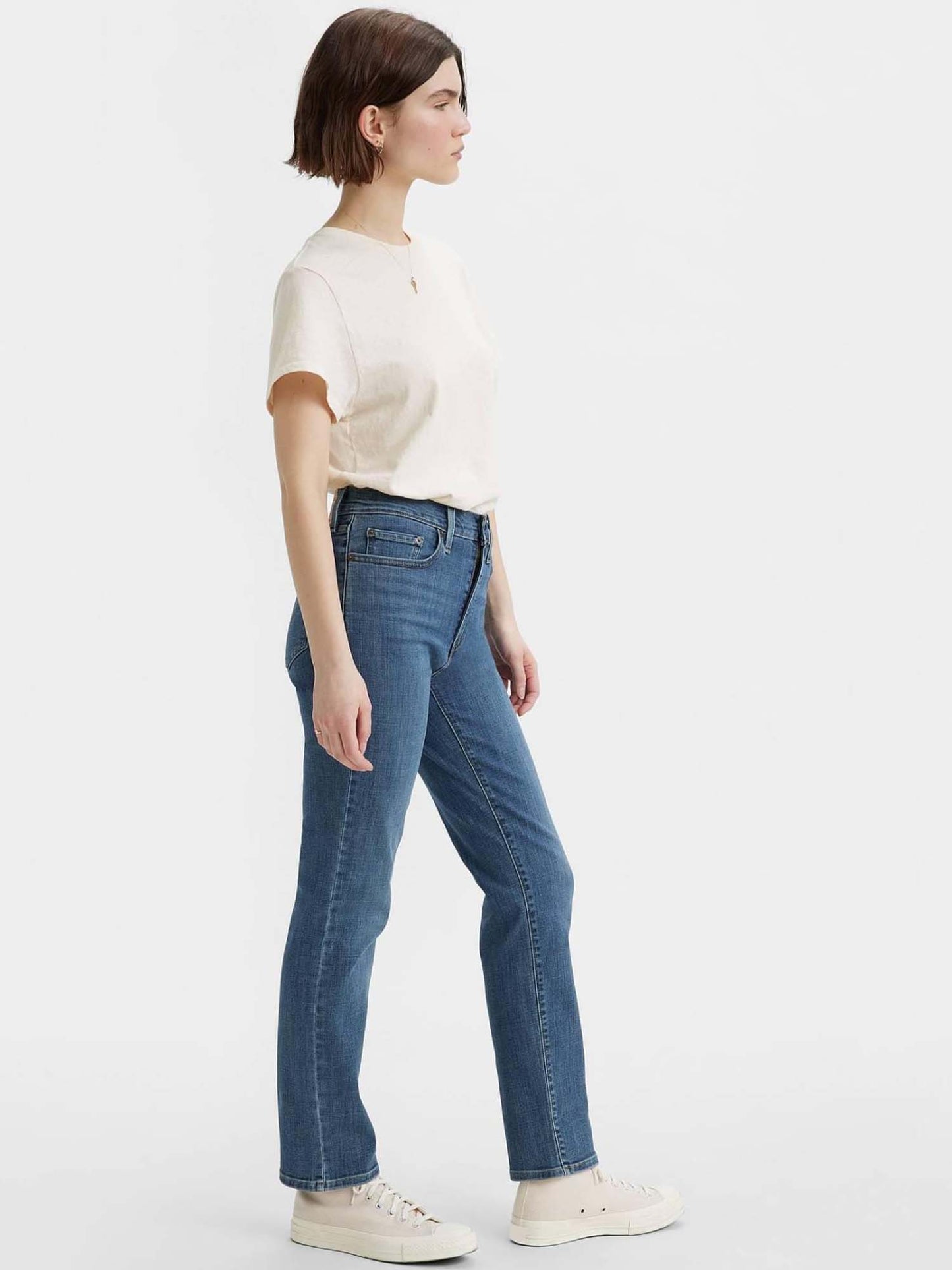 JEANS 724™ DRITTI A VITA ALTA LEVI'S DA DONNA DENIM